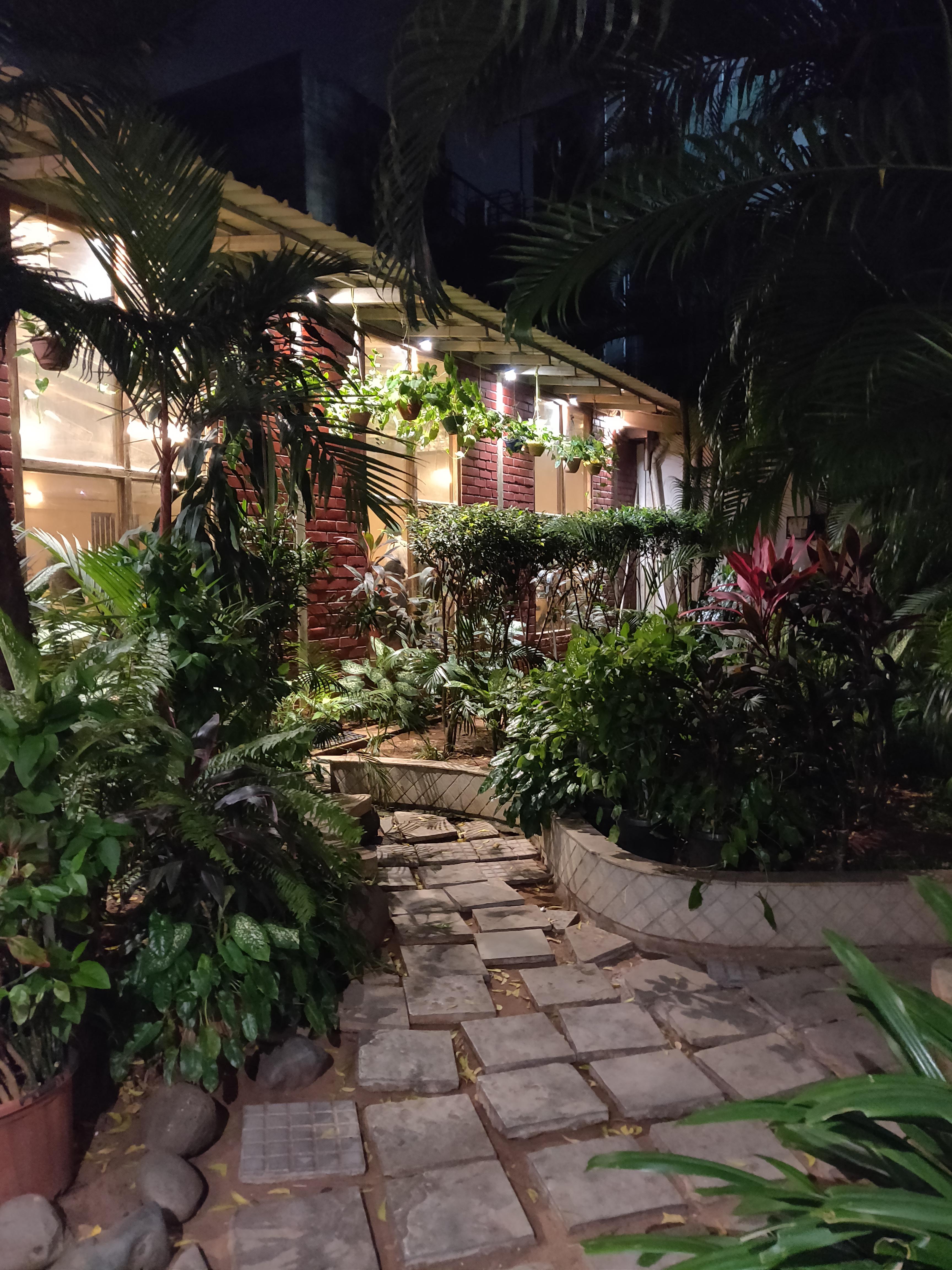 A restaurant in pondicherry, plants everywhere r/plants