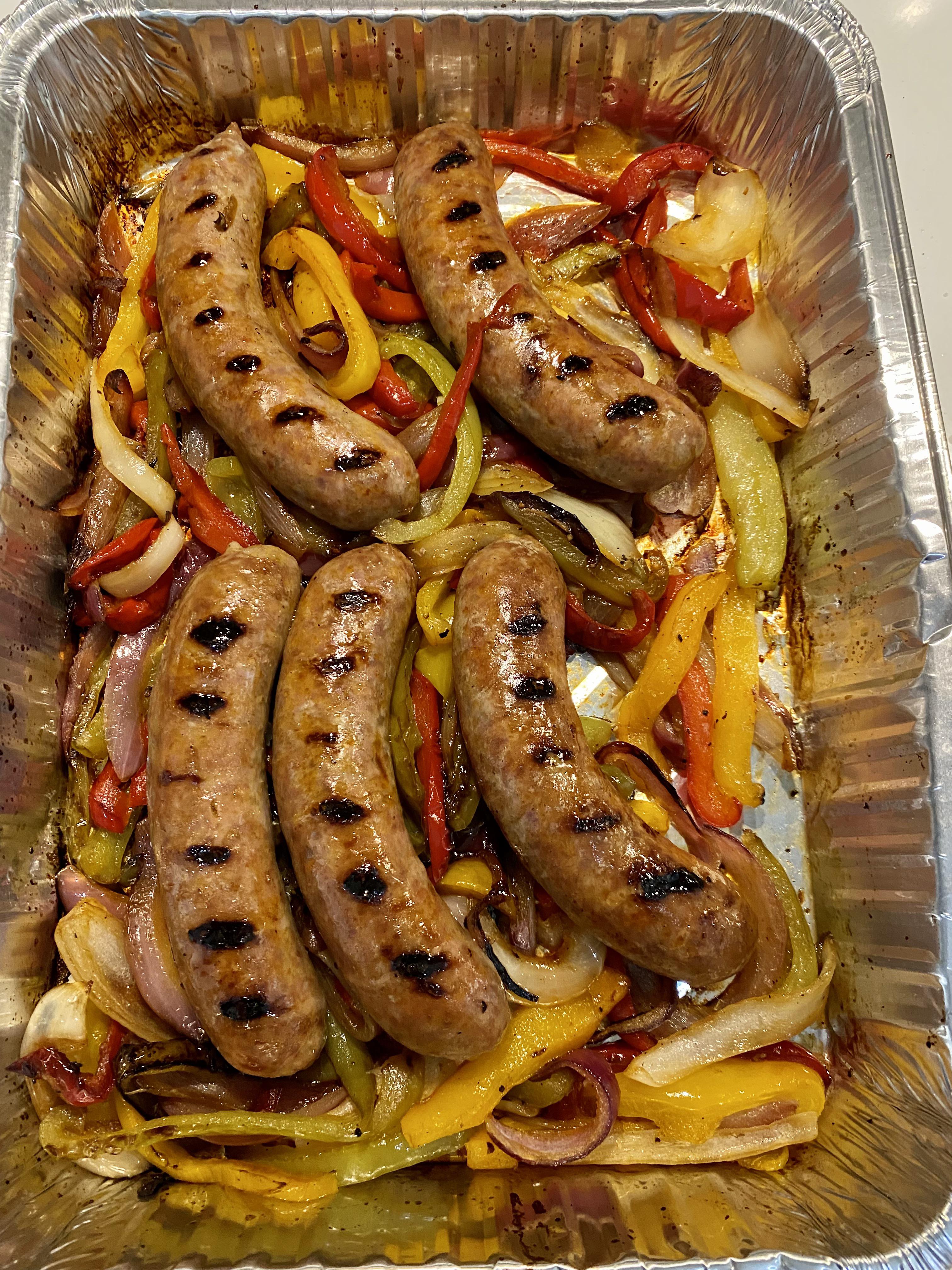 Kenji’s Italian Sausage with Sweet and Sour Peppers and Onions r