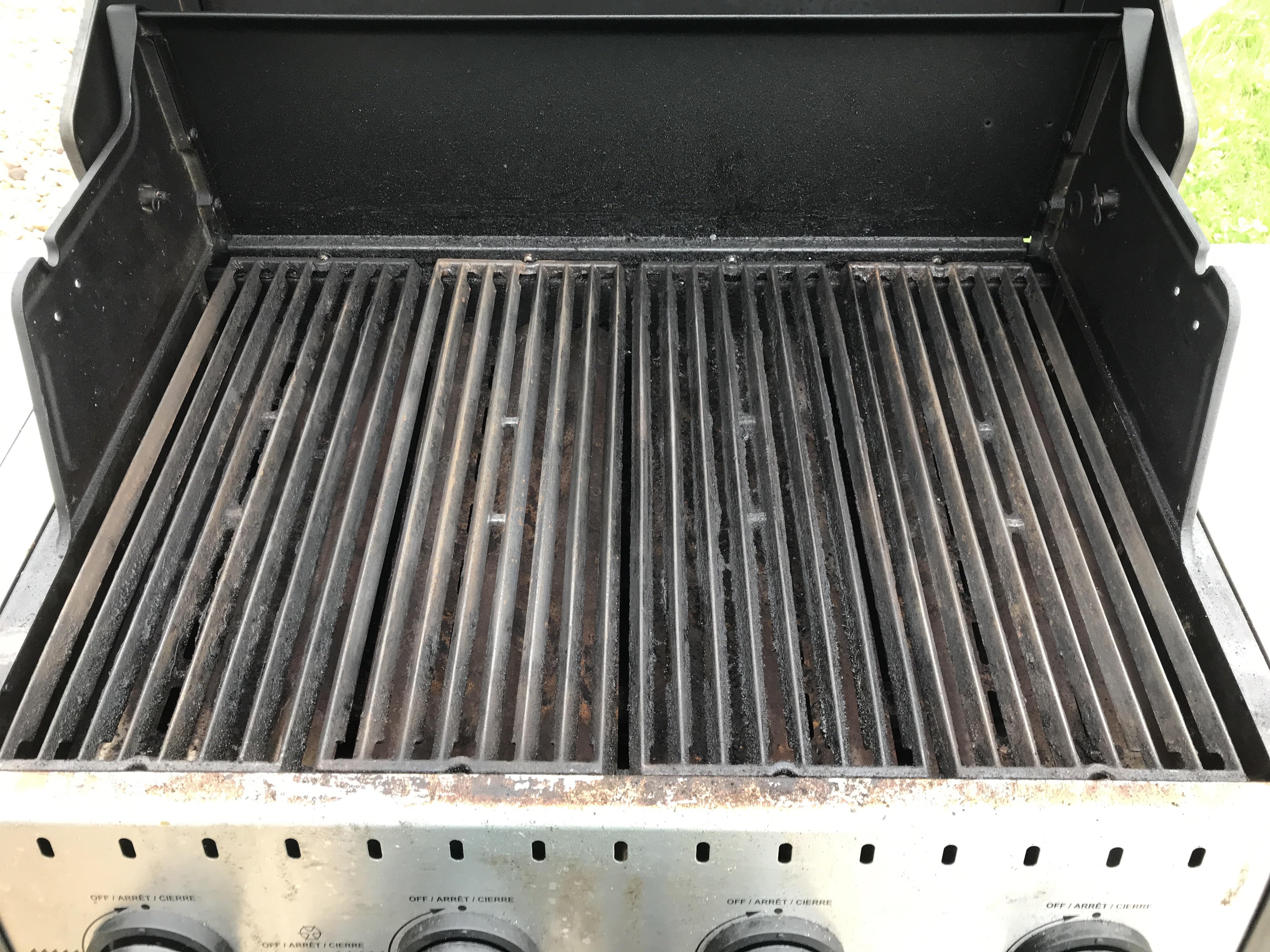 Did I get enough rust off of these cast iron grates to reseason them