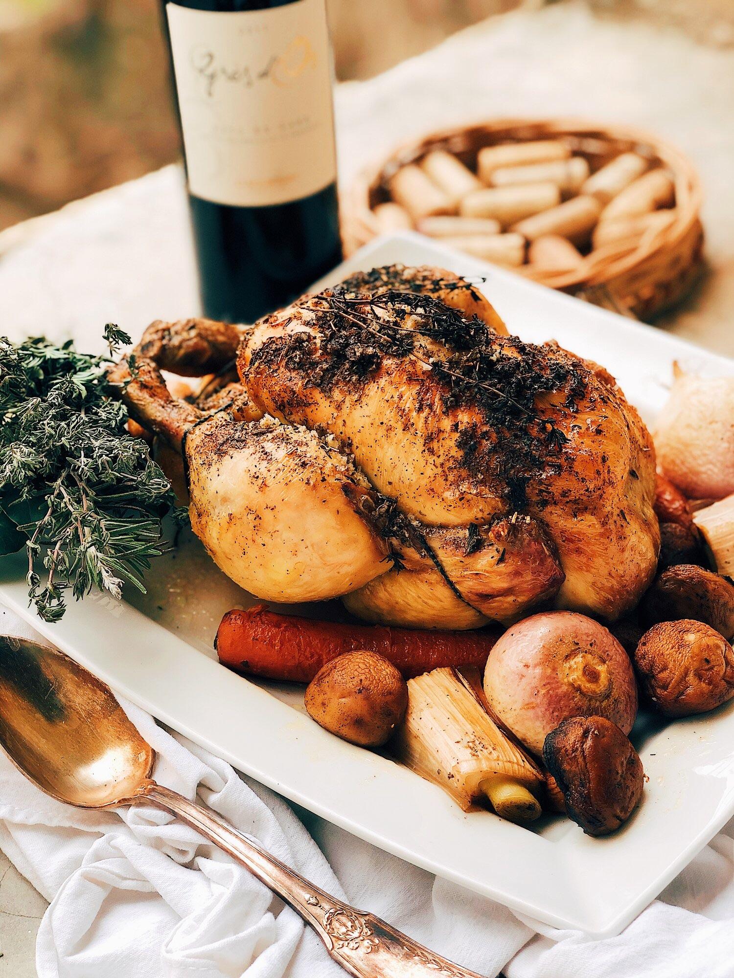Roasted Herb De Provence Chicken r/recipes