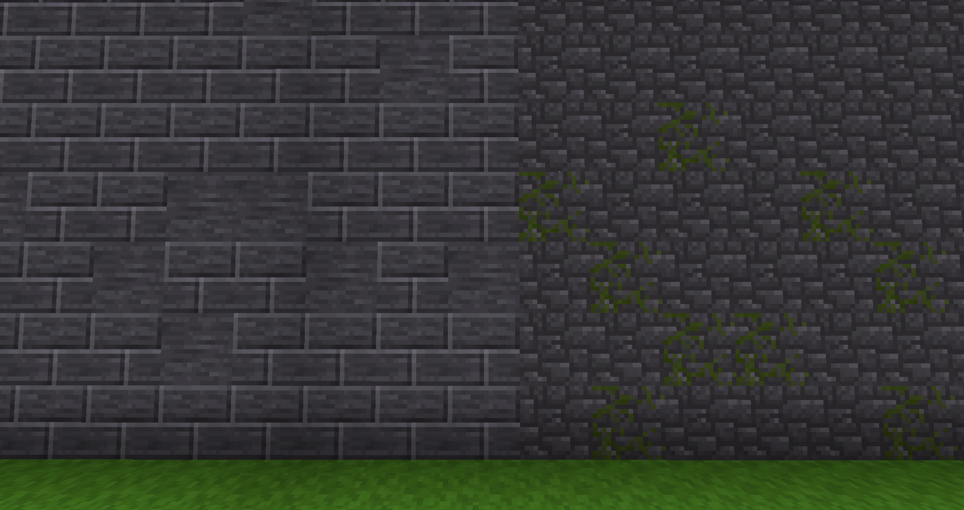 Minecraft Stone Brick Wall