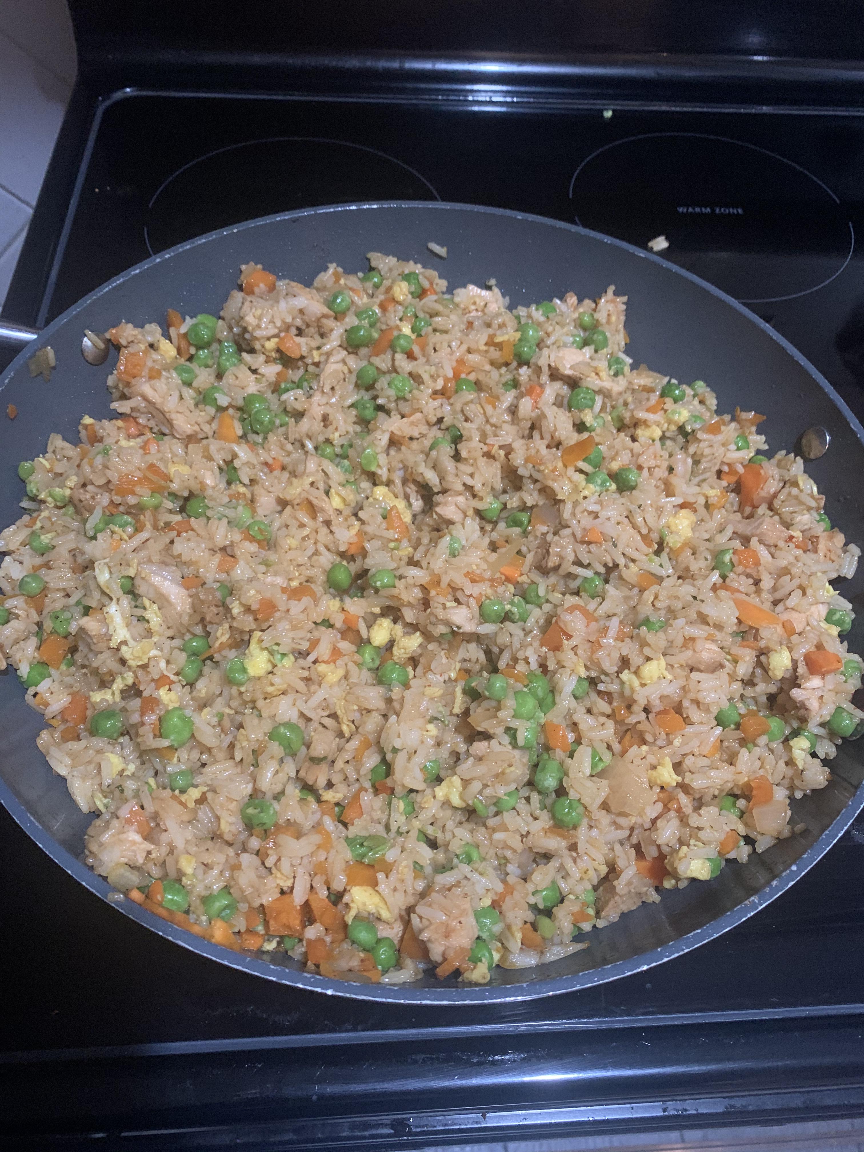 It’s Sunday somewhere! Pork fried rice for the week MealPrepSunday