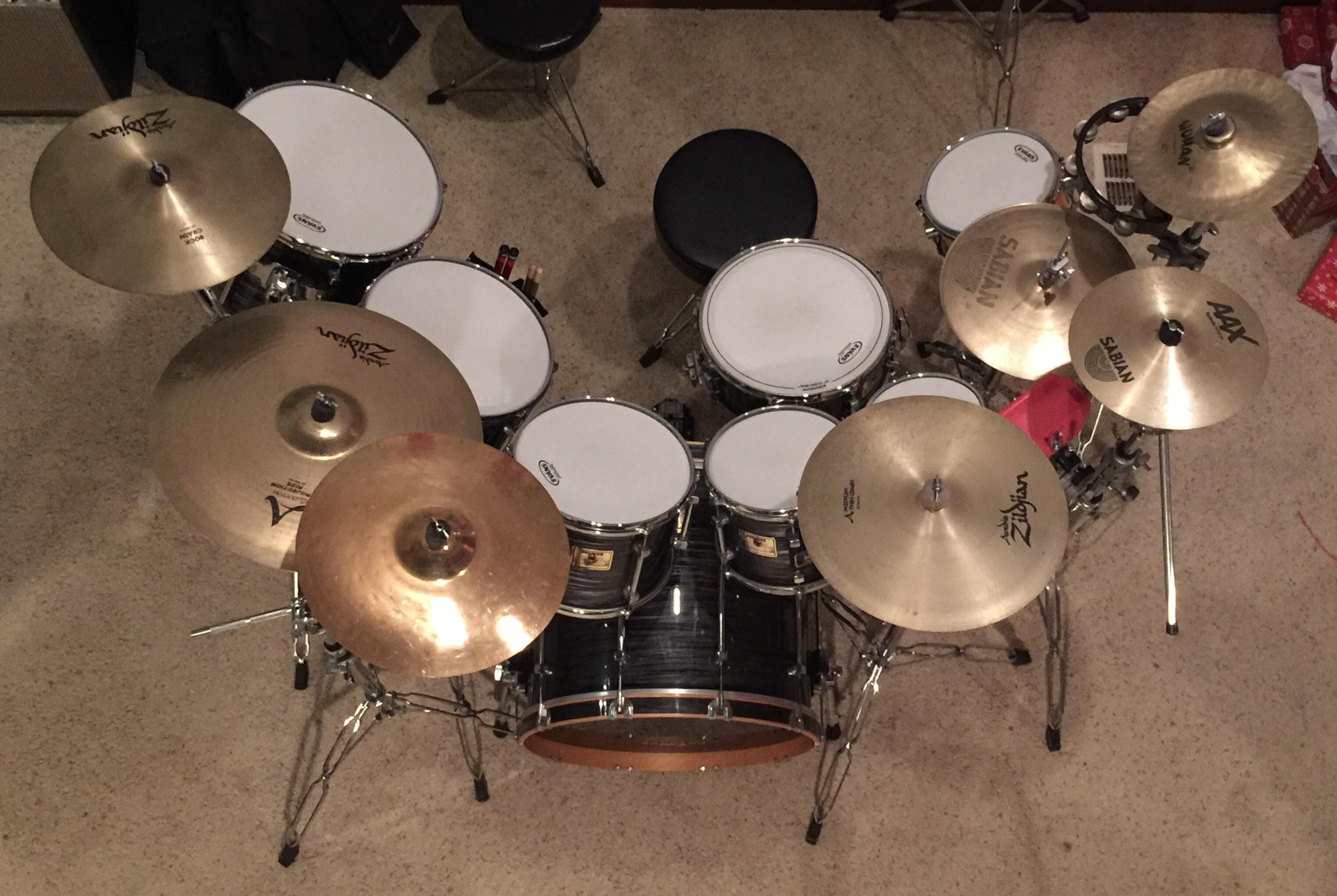 Top view of the Signia Marquis. r/drums