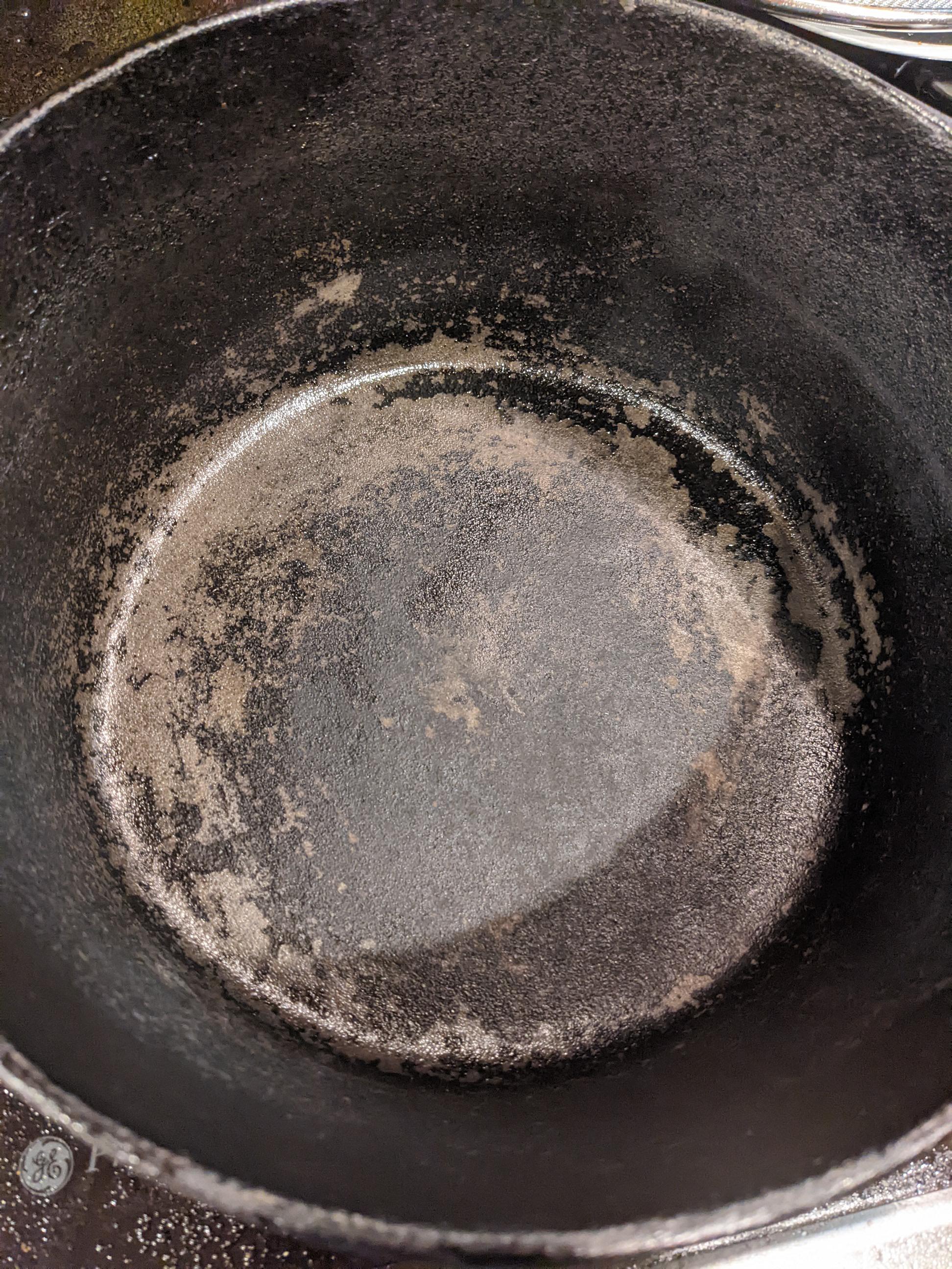 Don't cook acidic foods in your cast iron they said. It will ruin your