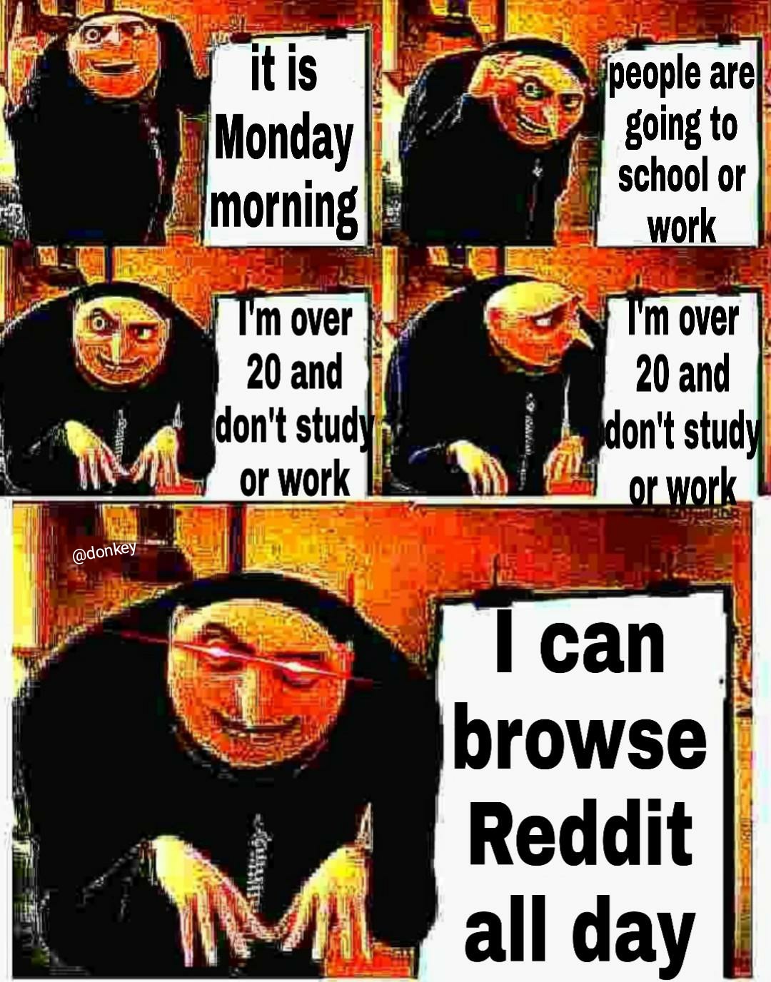 Reddit Deep Fried Memes