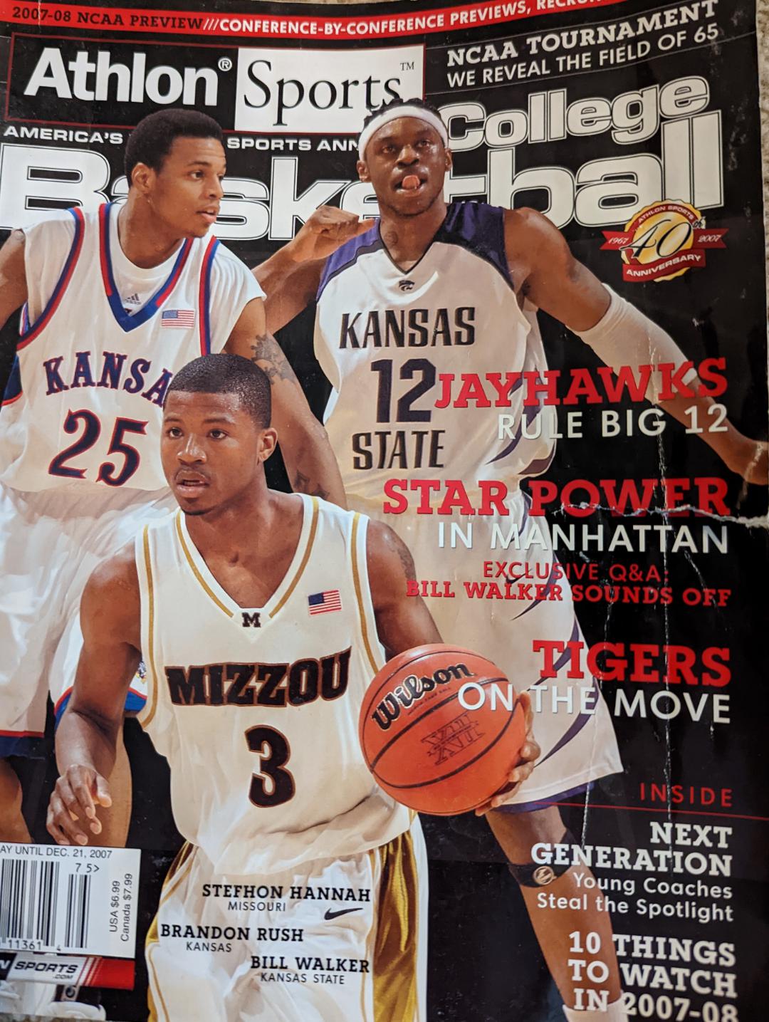 I learned earlier this week that Athlon Sports will not be publishing a