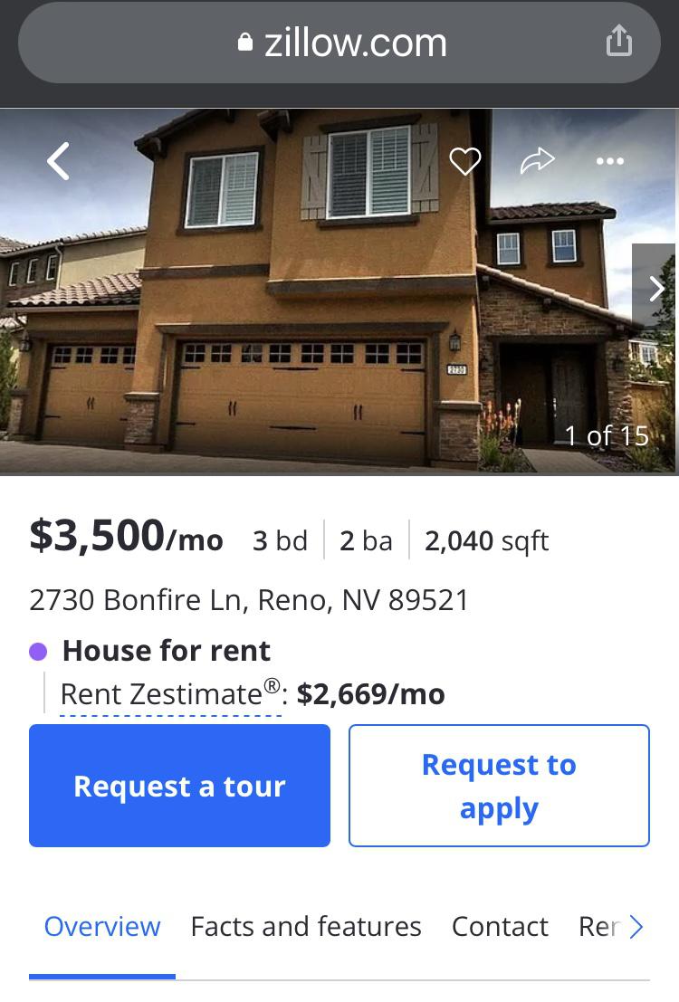 Rent Gouging Reno