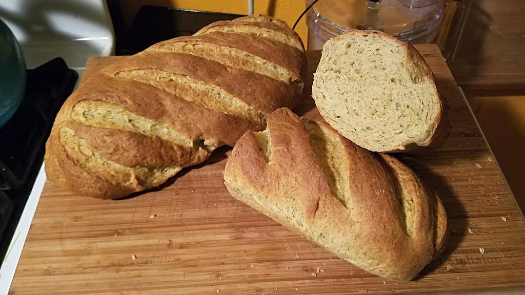Cheddar Dill loaves r/Breadit