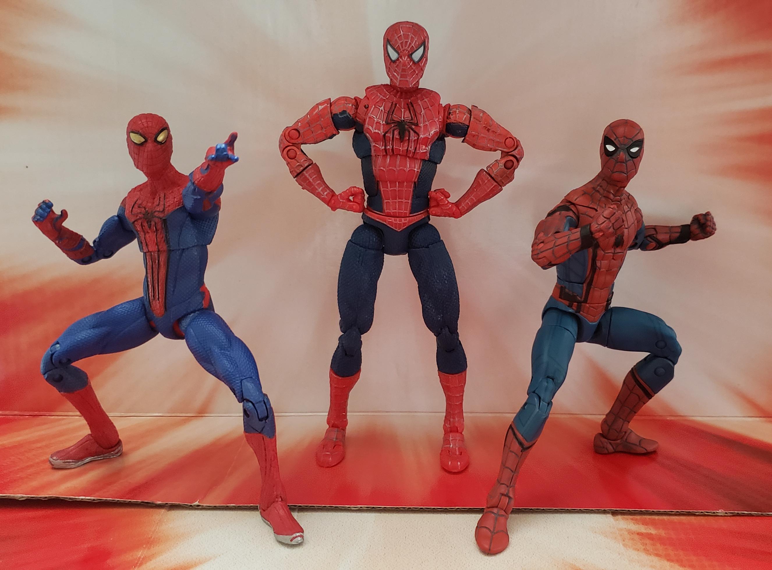 Glad to Finally Have a Version of Each LiveAction SpiderMan