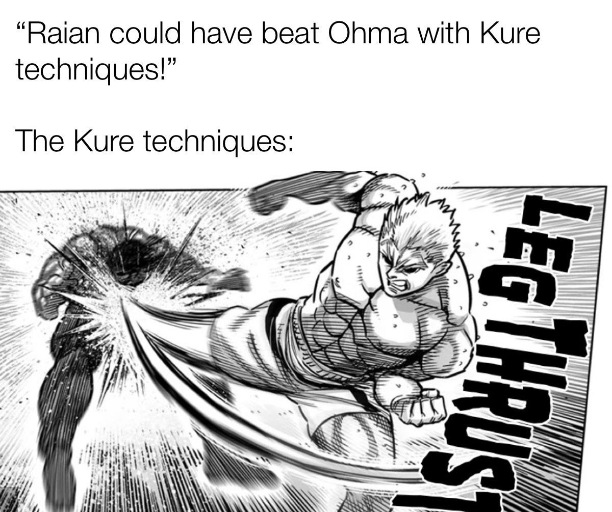Truly, the mightiest techniques from the Kure Clan r/Kengan_Ashura