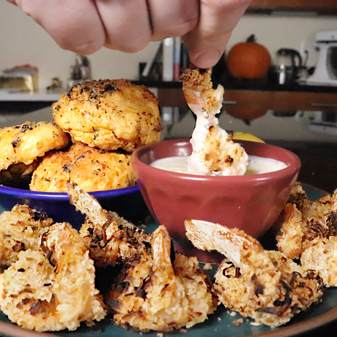 Red Lobster's Coconut shrimp and Pina Colada dipping sauce budgetfood