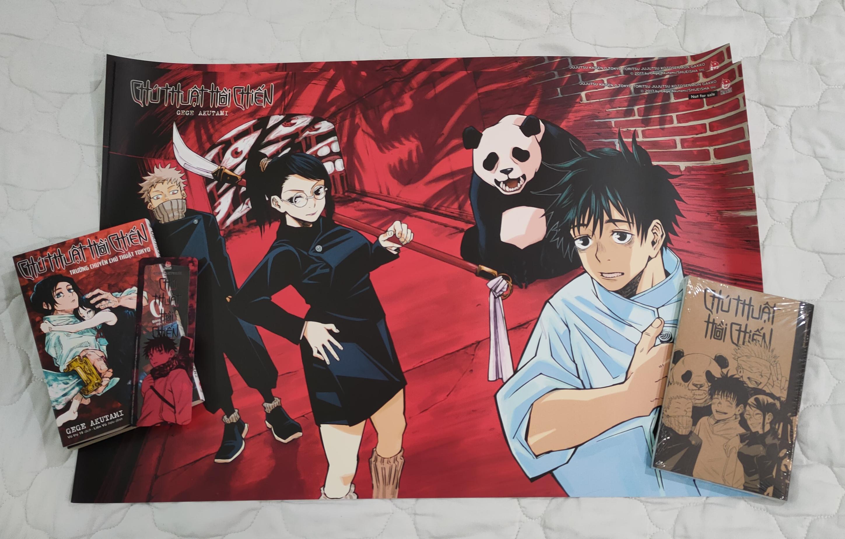 JJK vol l.0 dropping in Vietnam today 1/21/22. Right one is limited