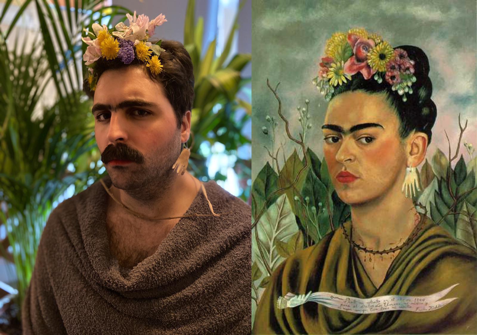 Frida Kahlo SelfPortrait Dedicated to Dr Leo Eloesser, 1940 GettyMuseumChallenge