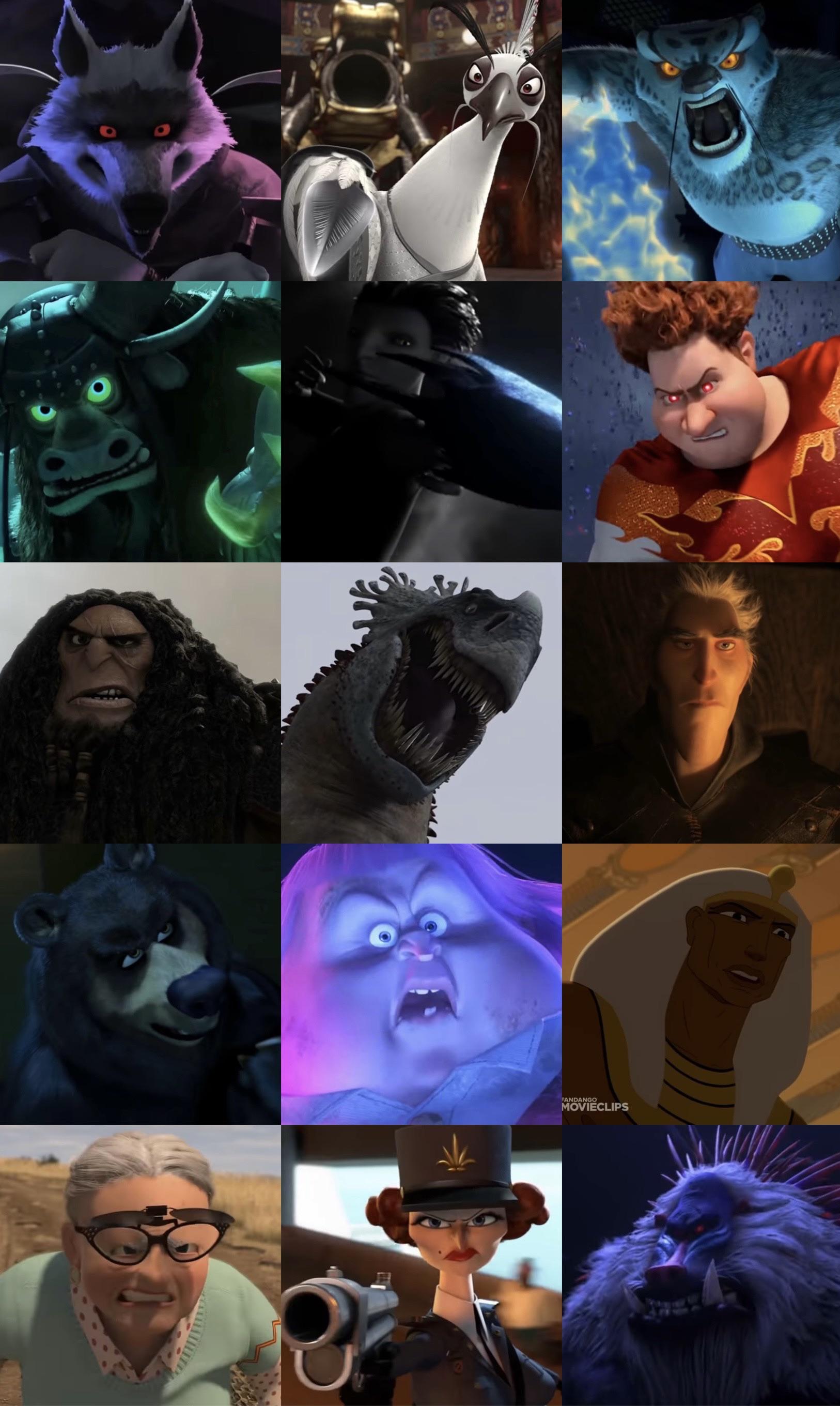These are the top 15 best DreamWorks villains/antagonists! Agree or