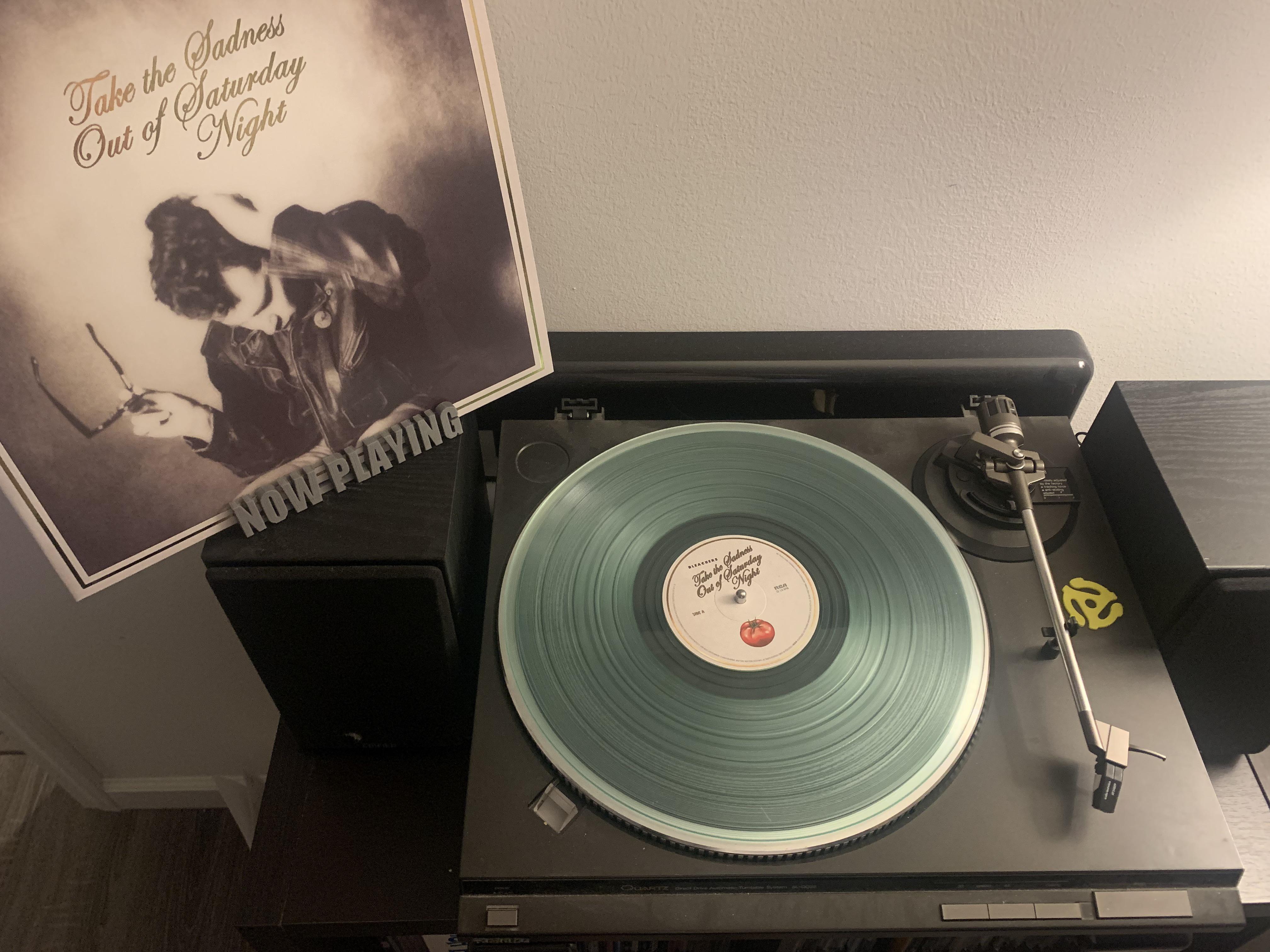 Vinyl finally arrived. Coke bottle clear! r/bleachers