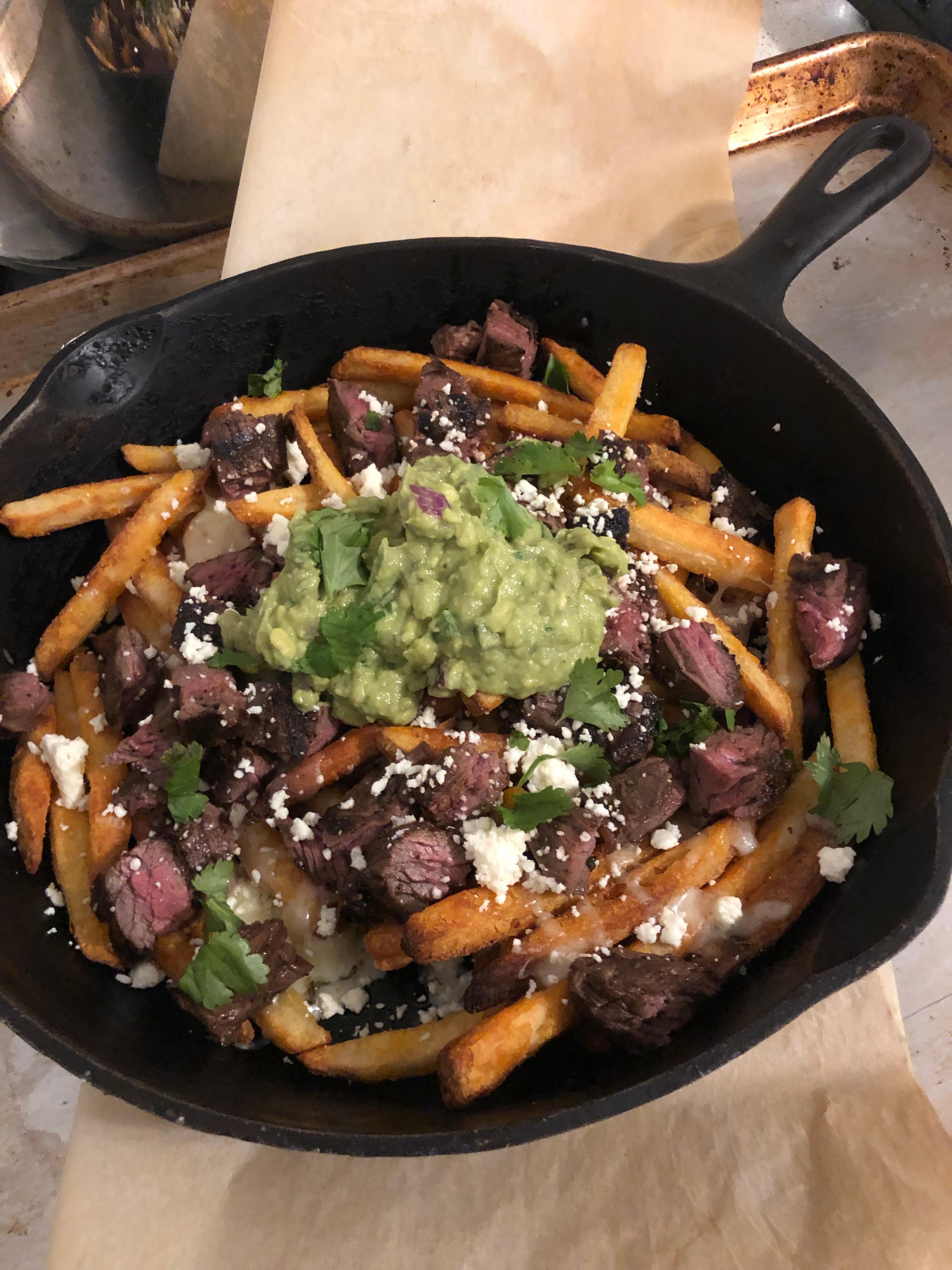 [Homemade] Carne Asada Fries r/Cheeseburger