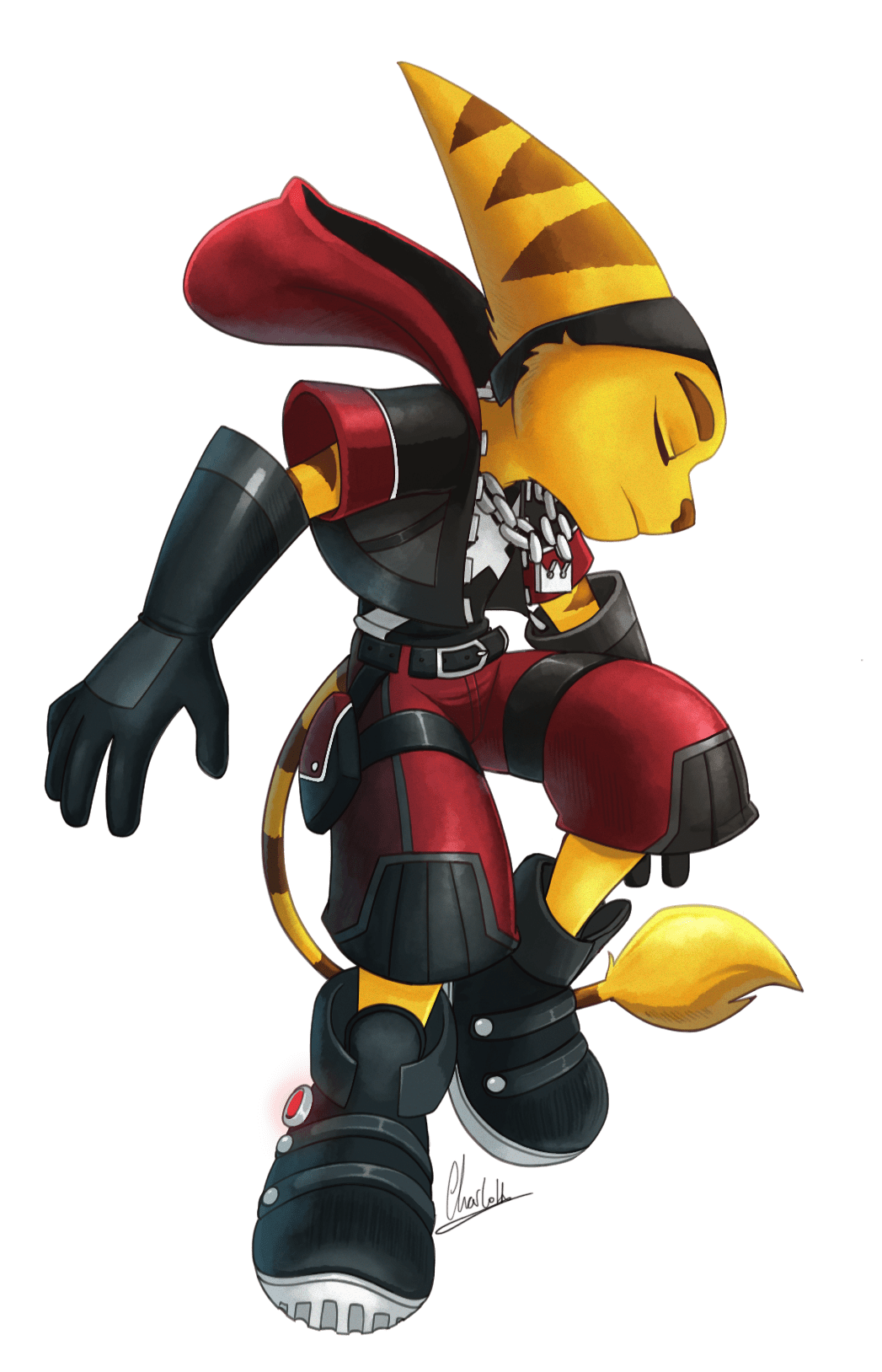 [Fanart] Keyblade Master Ratchet for VtnVivi) r