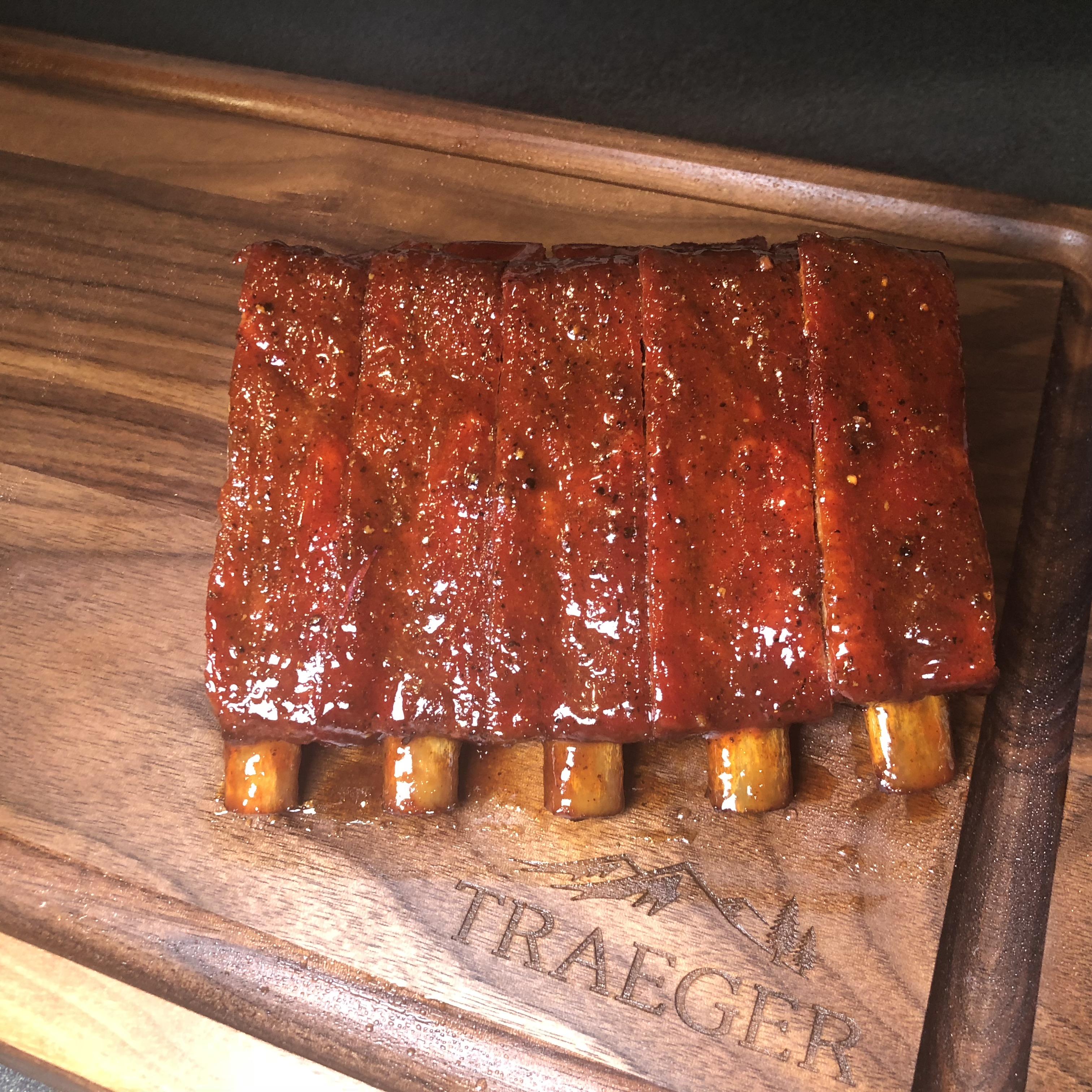 Ribs on the Pro 34 r/Traeger