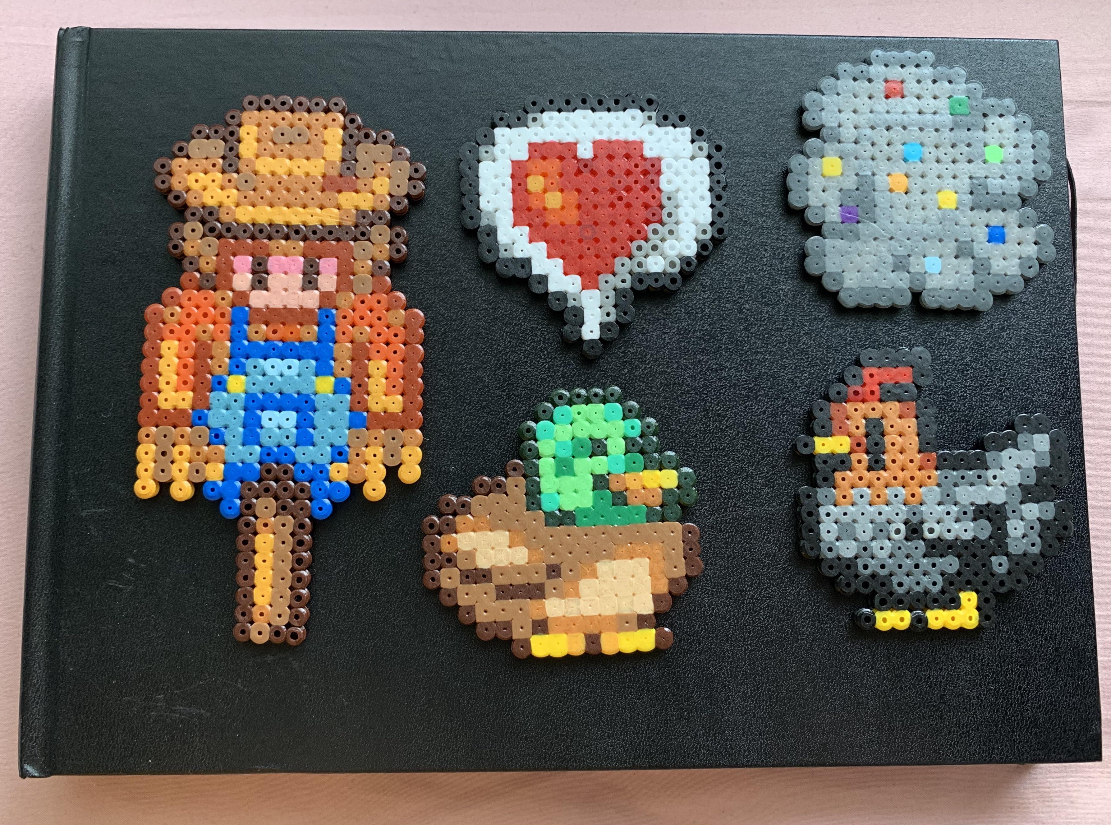 Made Hama bead art from Stardew. r/StardewValley