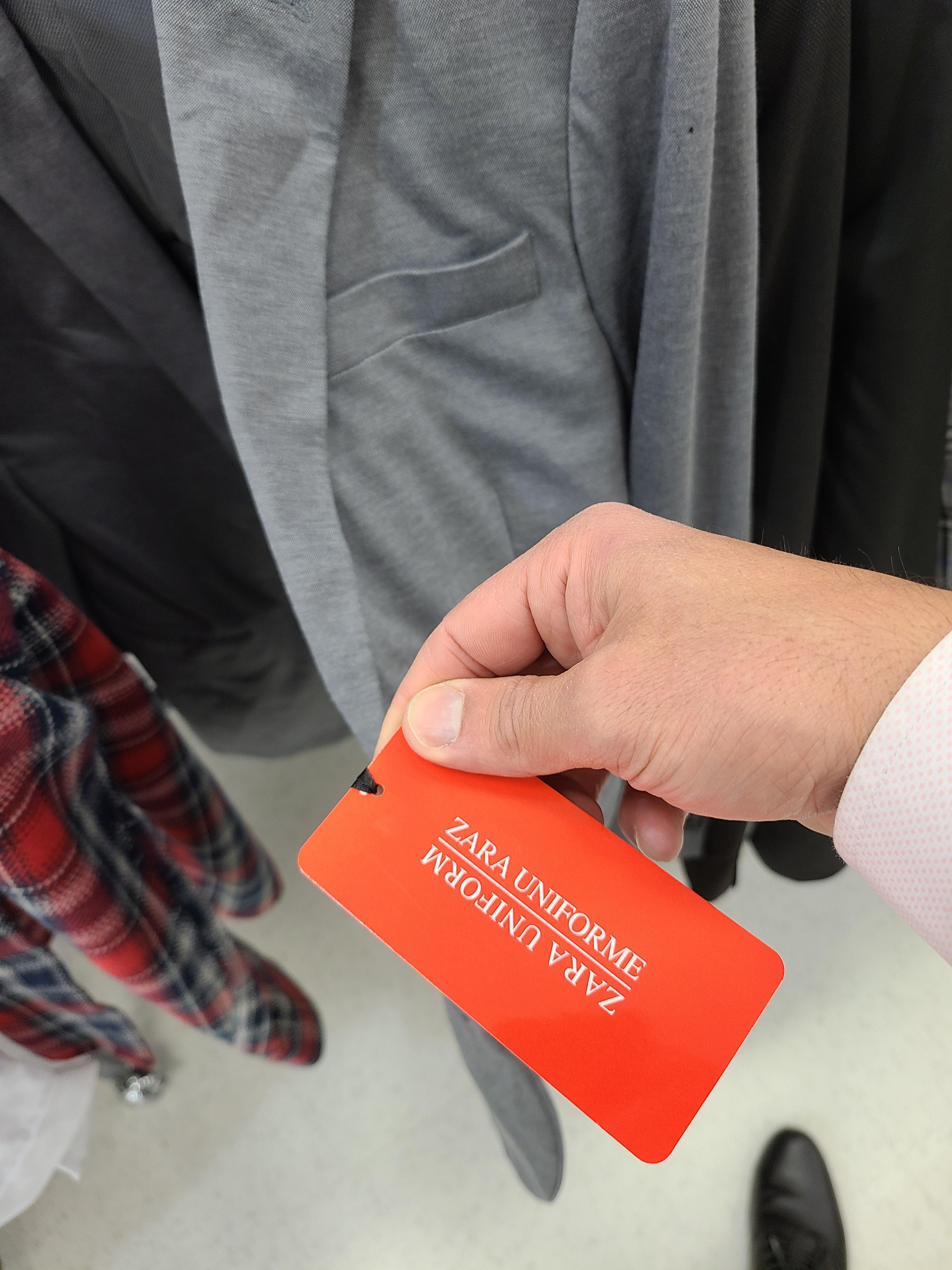 Winners selling Zara staff uniform r/mildlyinteresting