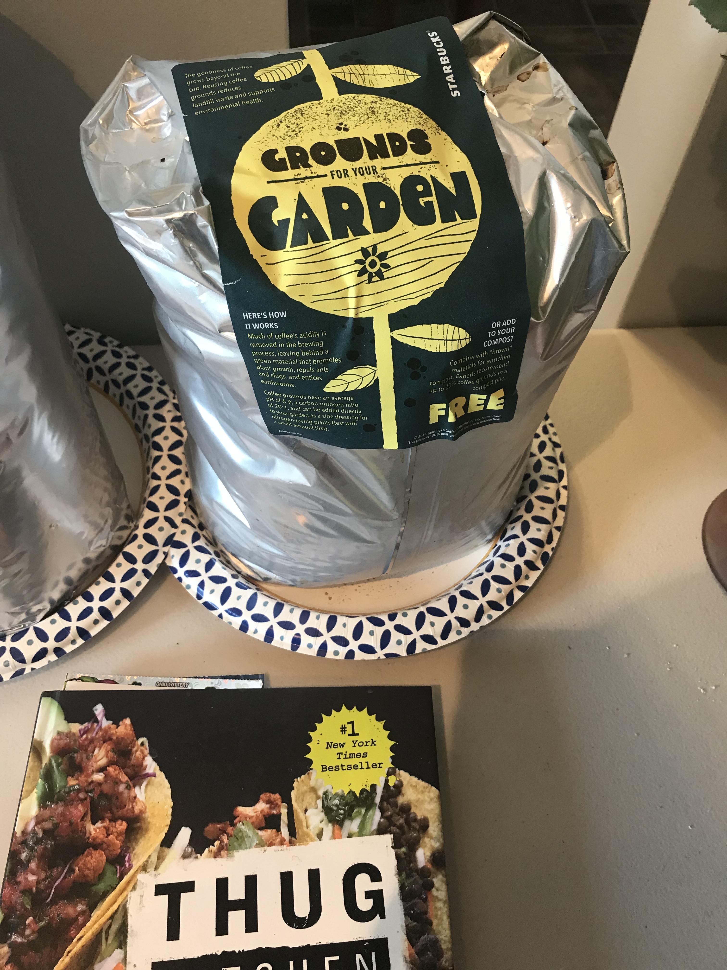 For those who use coffee grounds in their soil Starbucks gives away big