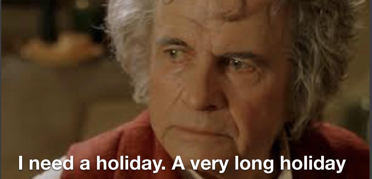 First day back at work. lotrmemes