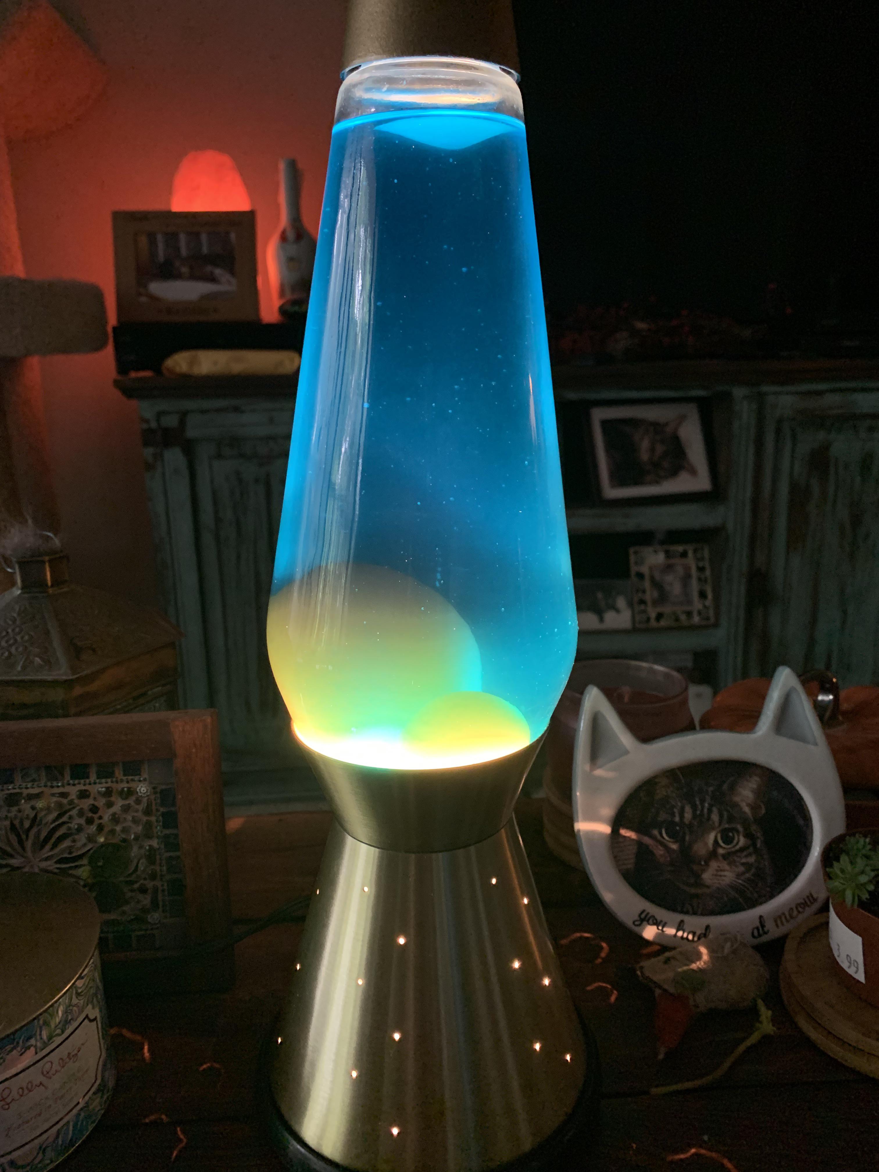 I recently got a lava lamp and replaced the bulb w the ge 40w A15