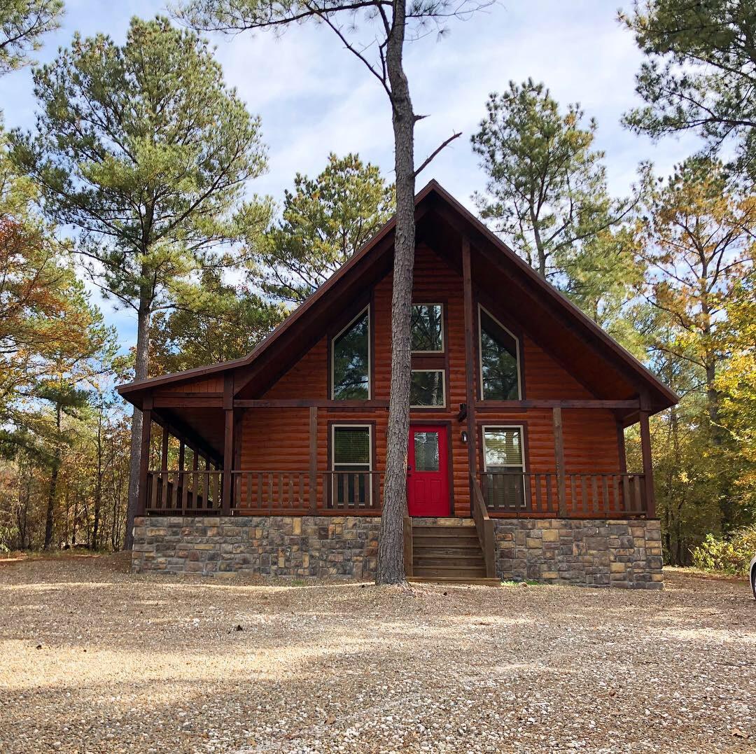 Cozy cabin in southeast Oklahoma two weeks ago! r/CozyPlaces