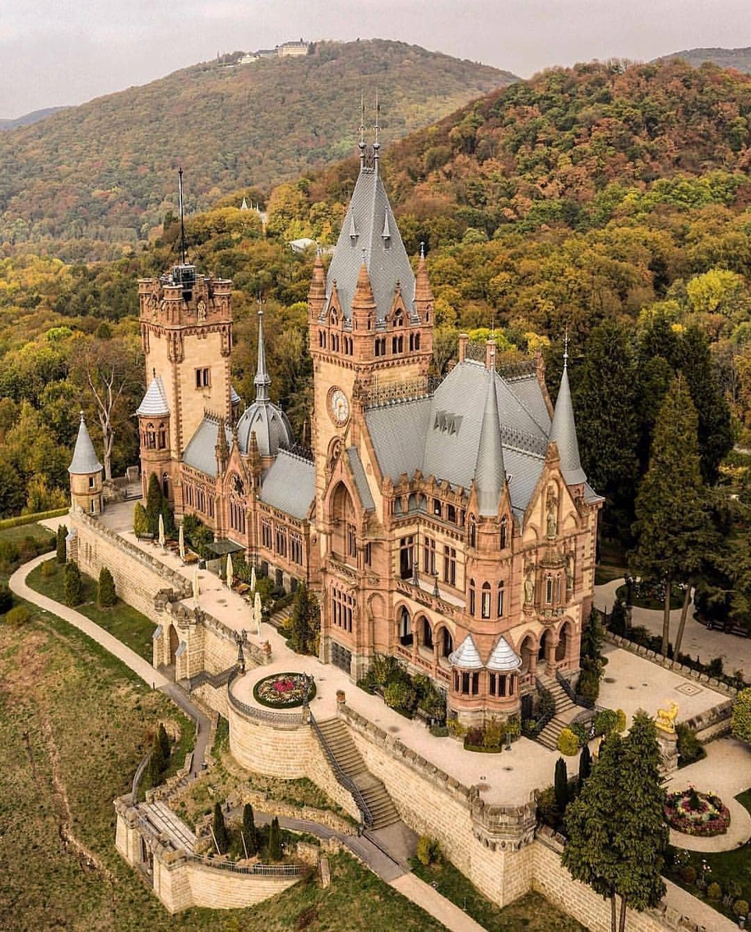 Schloss Drachenburg, a villa near Bonn, Germany designed by Leo von