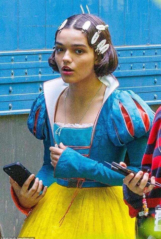 First look at Rachel Zegler as Snow White on the set of Snow White r