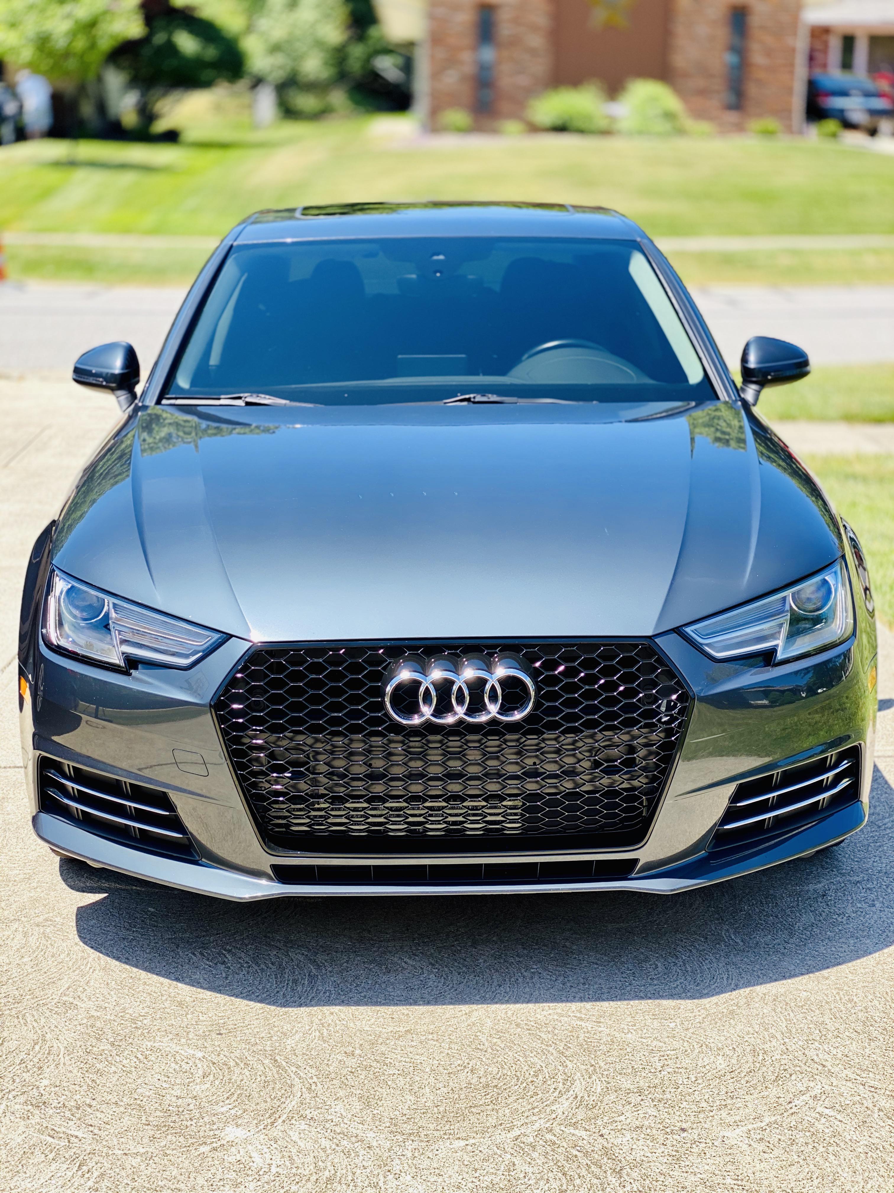 Just waxed the Manhattan Grey A4 B9 😍 r/Audi
