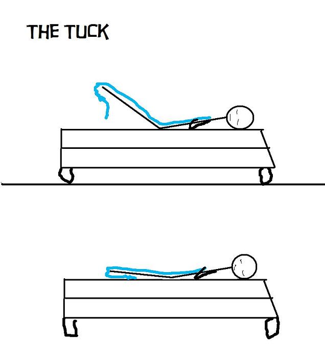 When you tuck the blanket around and behind your feet r/oddlysatisfying