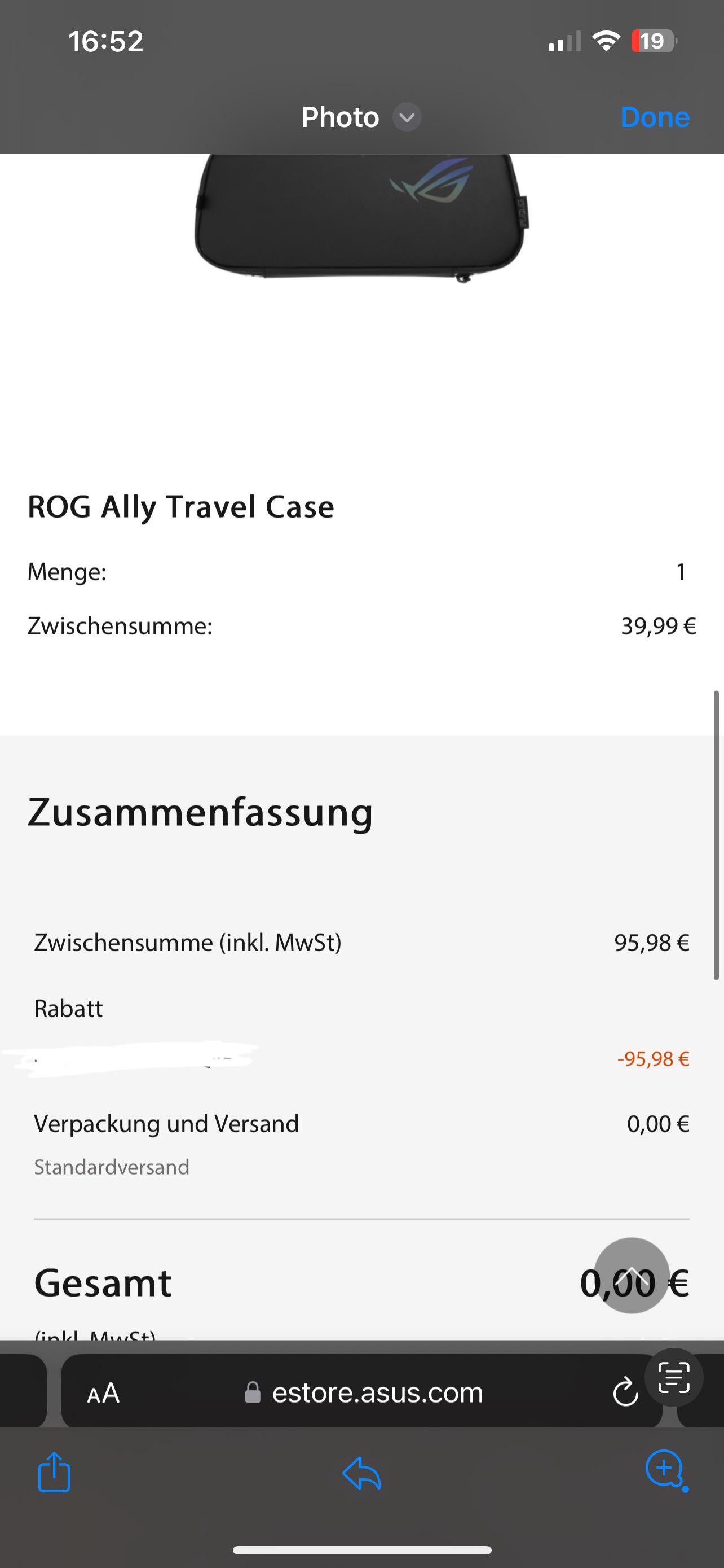 Asus offering 100€ coupon for broken SDCard r/ROGAlly