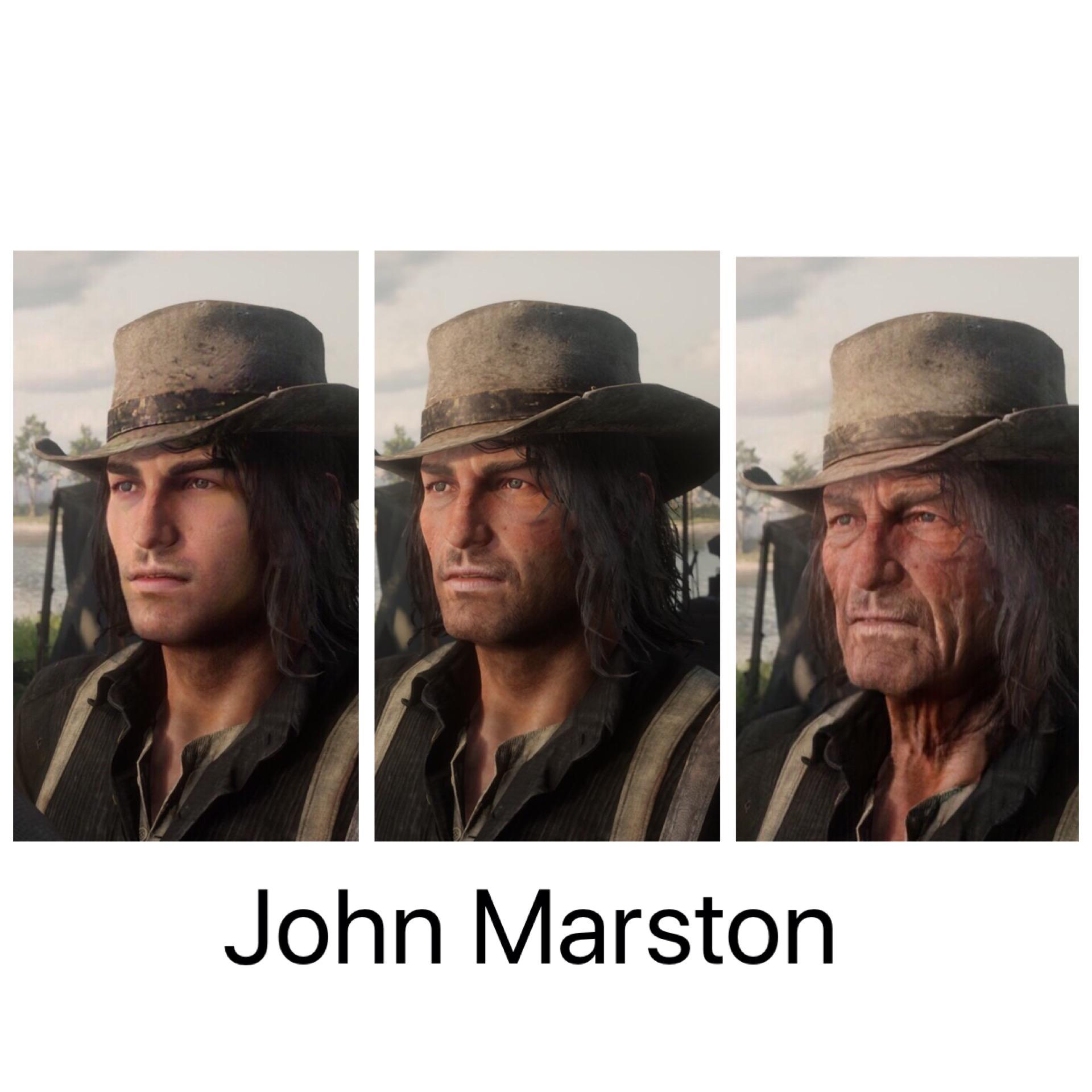 Young, Current and Old, John Marston r/reddeadredemption2