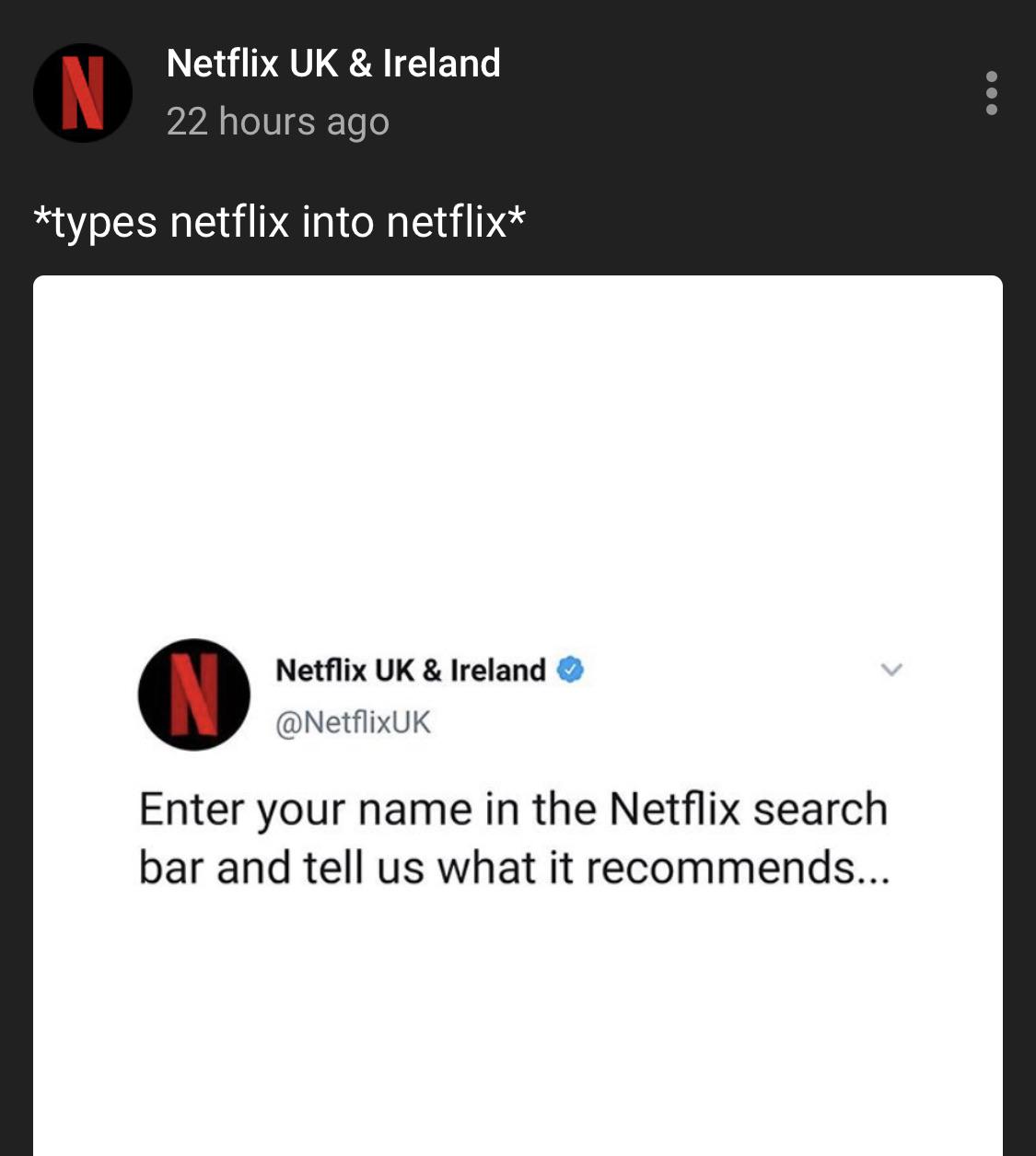 Netflix r/ontheledgeandshit