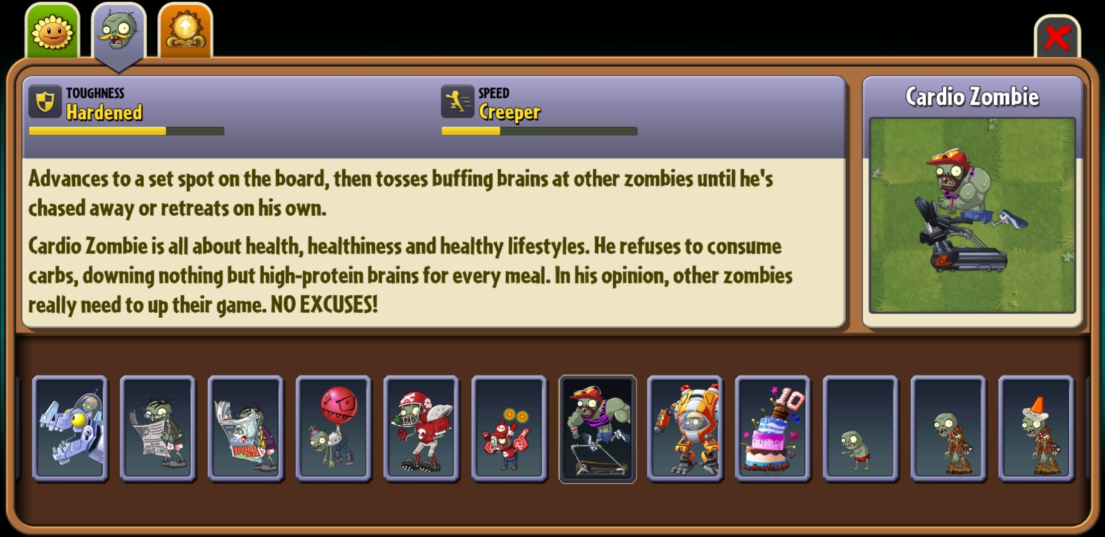 Finally, the last zombie needed to finish the almanac r/PlantsVSZombies
