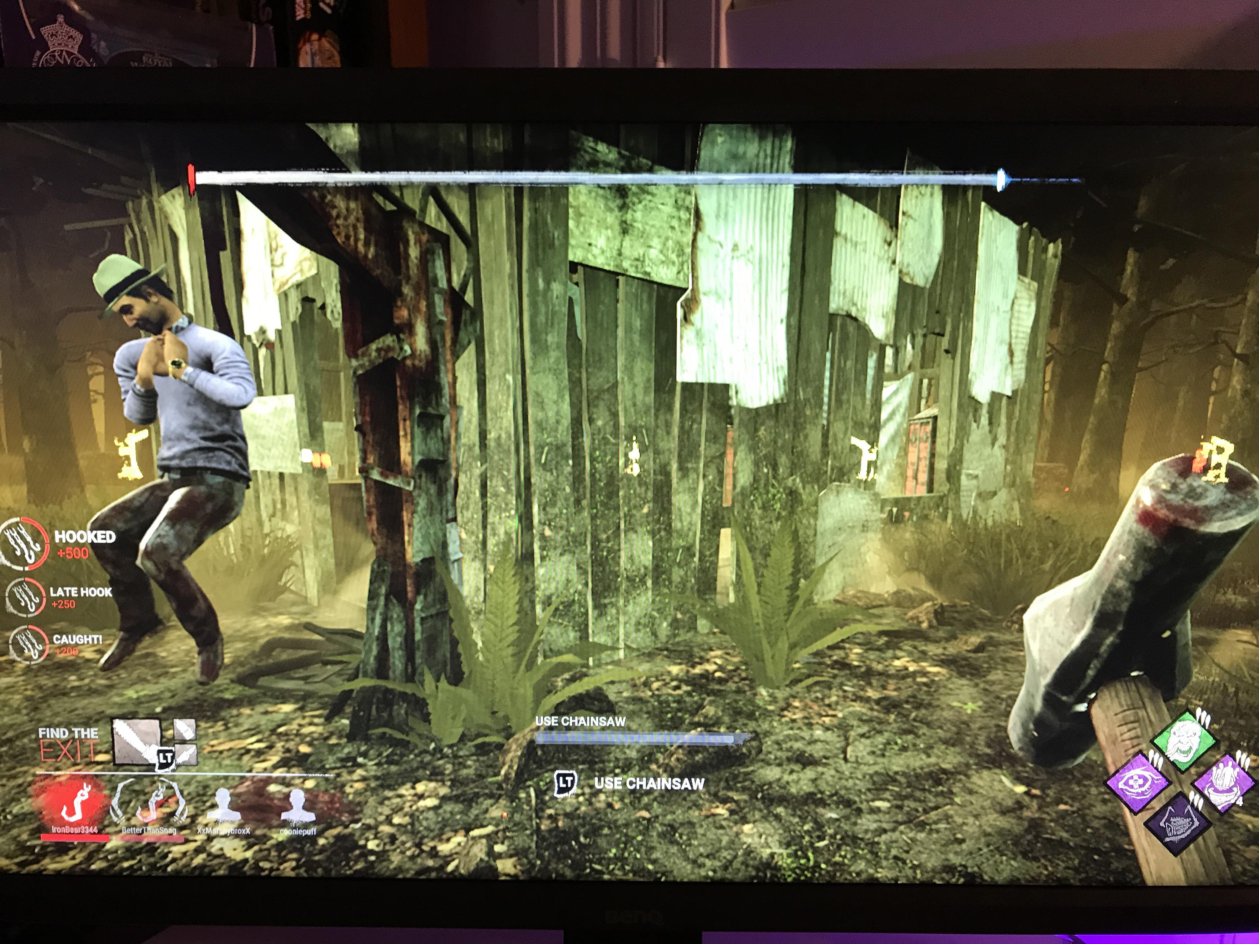 basically, dead by daylight is absolutely bugged. i’ve been waiting for