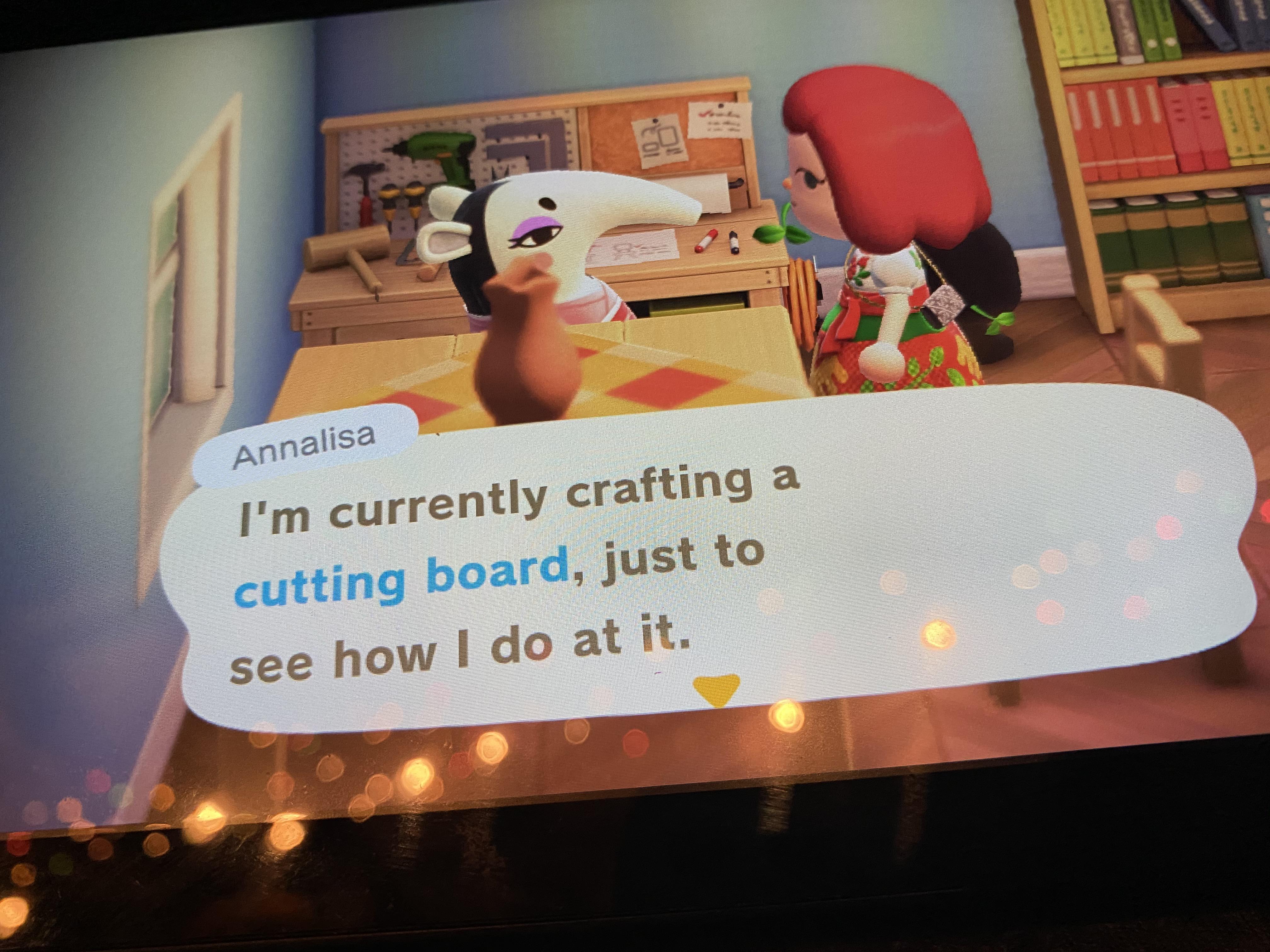 Anyone need cutting board diy? AnimalCrossing