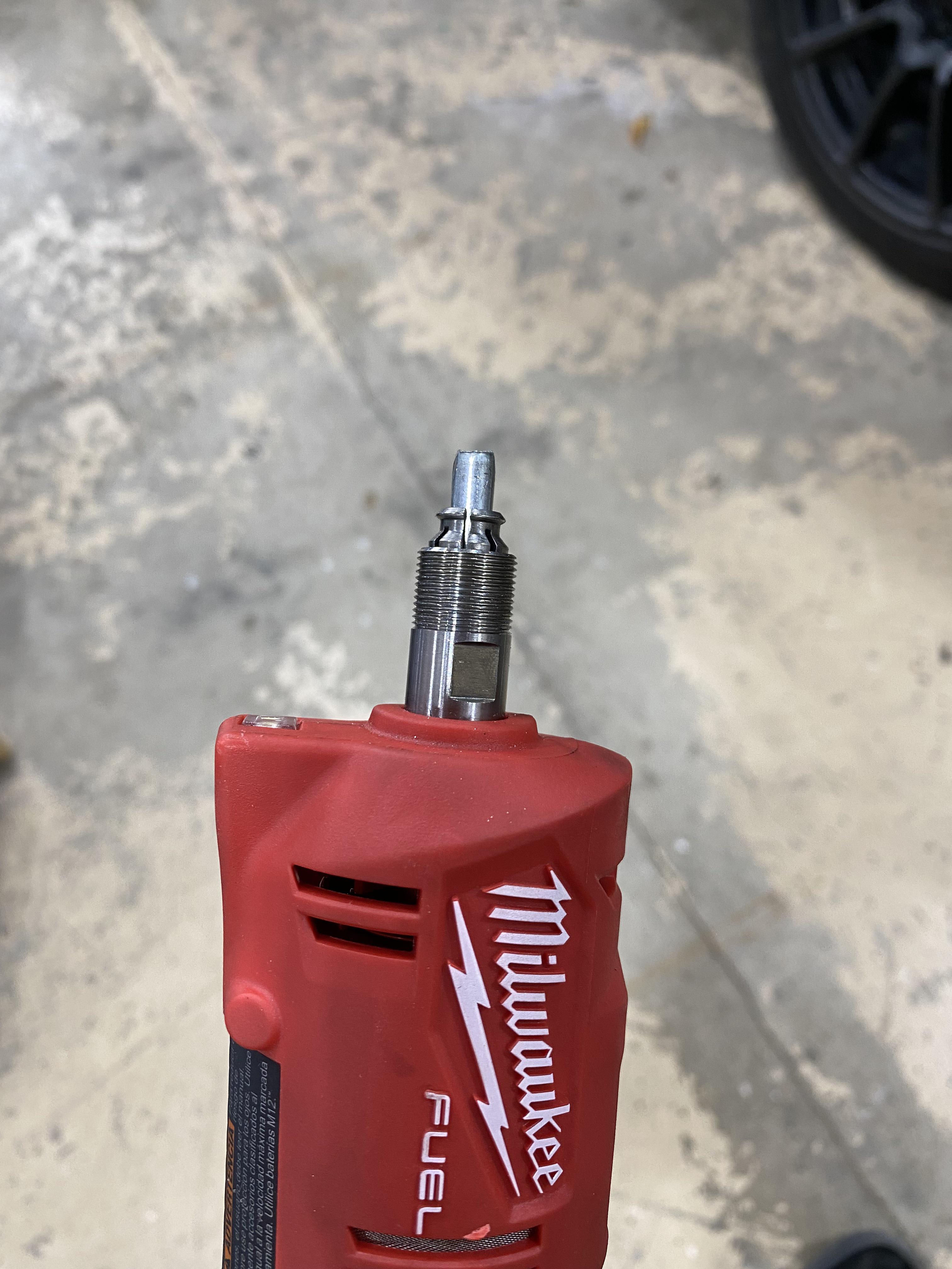 Milwaukee Die Grinder Collet Removal at Laura Lynch blog