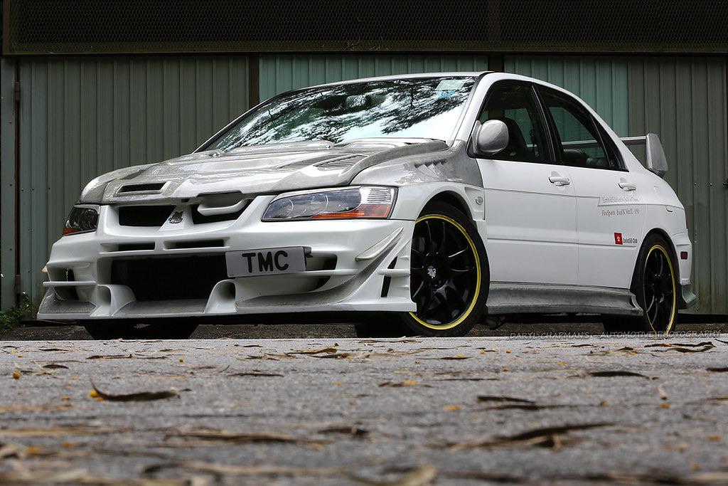 2005 Mitsubishi Lancer Evolution IX Jackie Chan Edition. The official