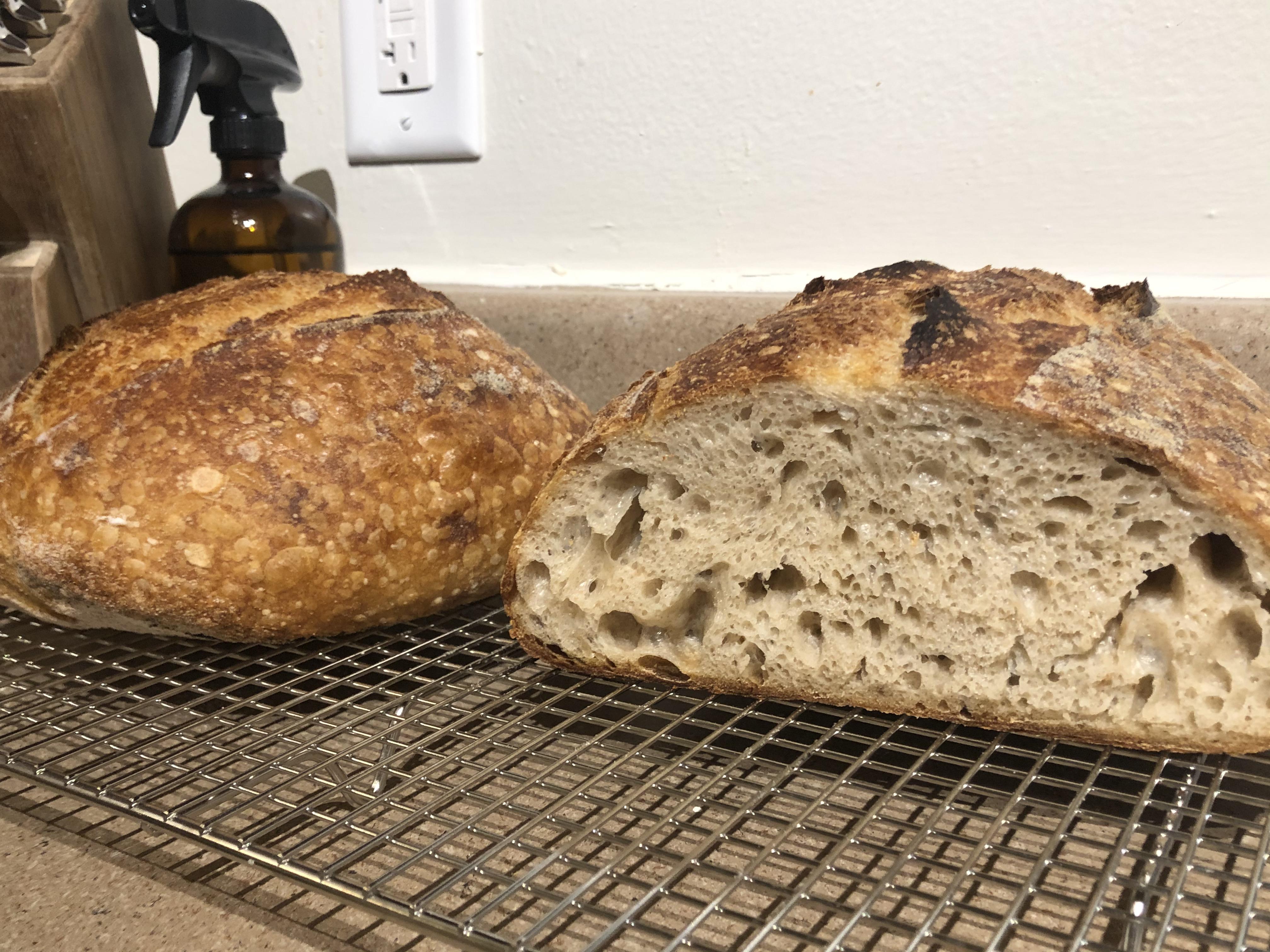 Third attempt at Joshua Weissman’s “ultimate homemade sourdough