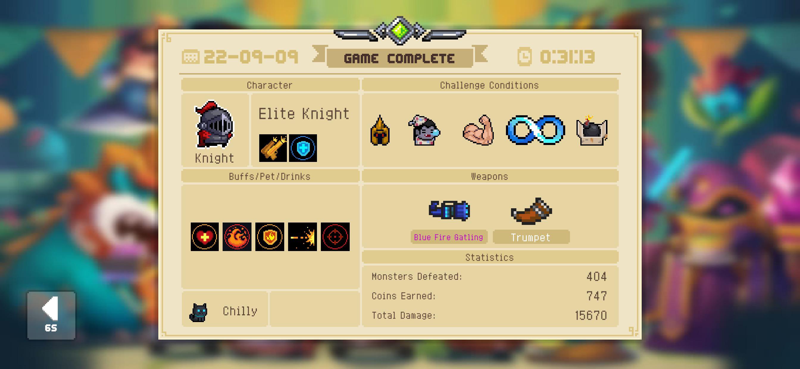 That’s what you get when you give a knight an infinite ammo double