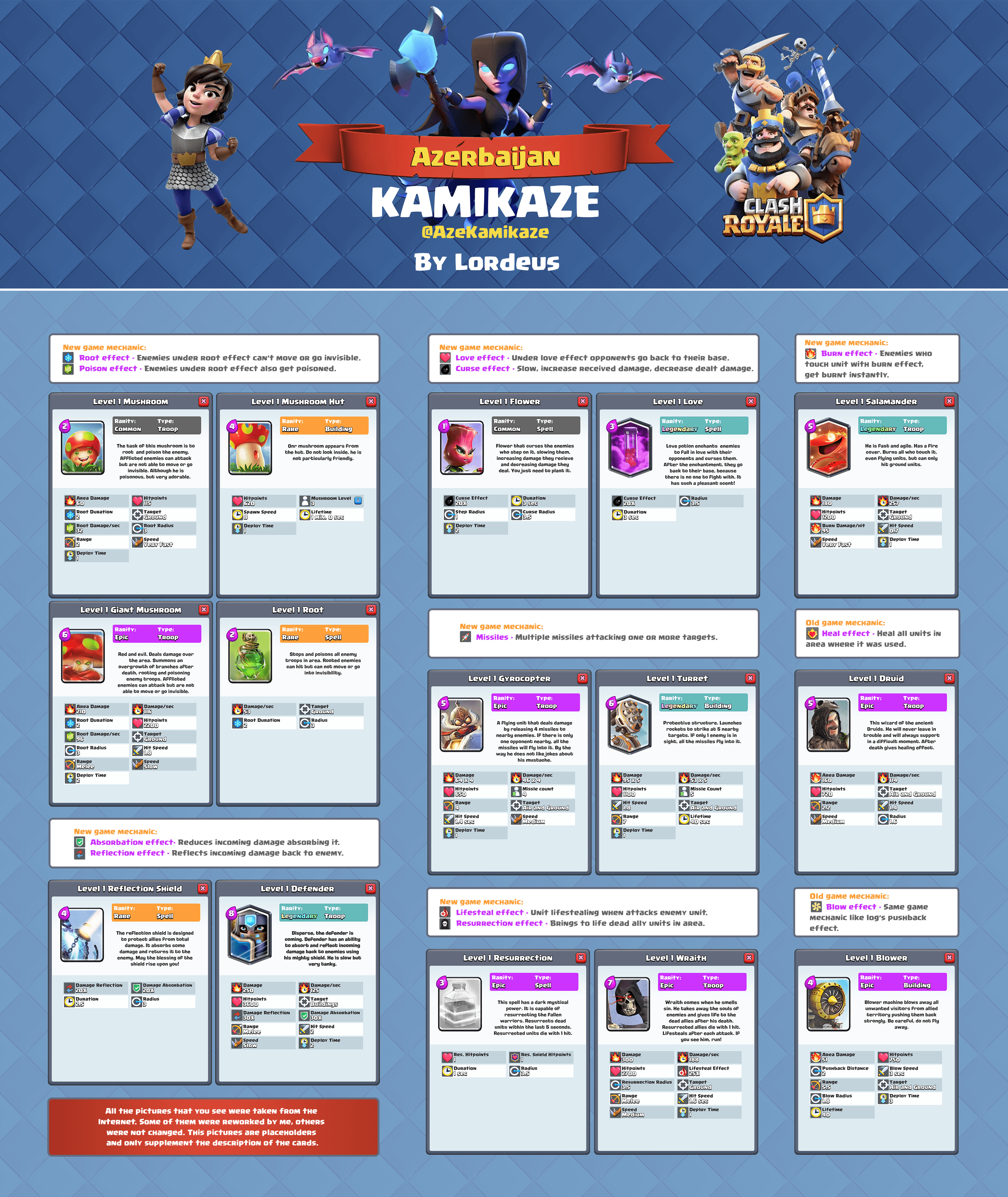 [Idea] Clash Royale New Card Ideas! [Updated] ClashRoyale