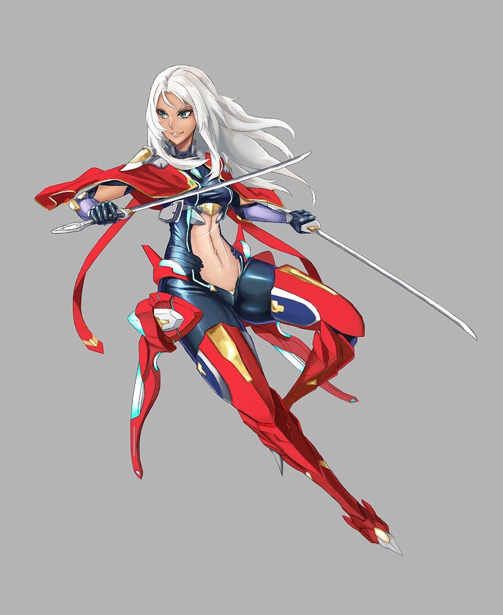 Elma as a Blade Xenoblade_Chronicles