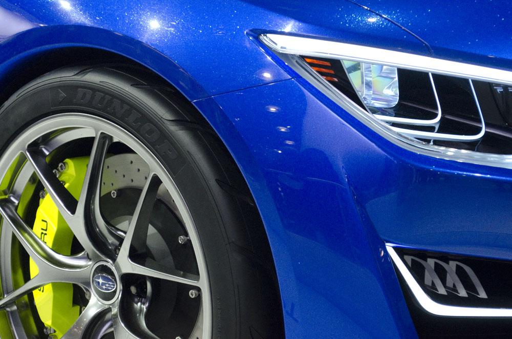 Subaru Sti's New Acid Green Caliper ! Thoughts?! Im trying to match