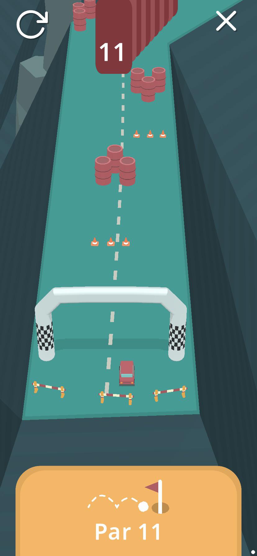 How on earth do you par this What the Golf level? r/AppleArcade