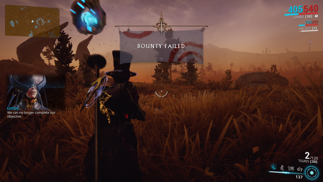 PSA Plains of Eidolon bounties are currently bugged and instantly fail Warframe