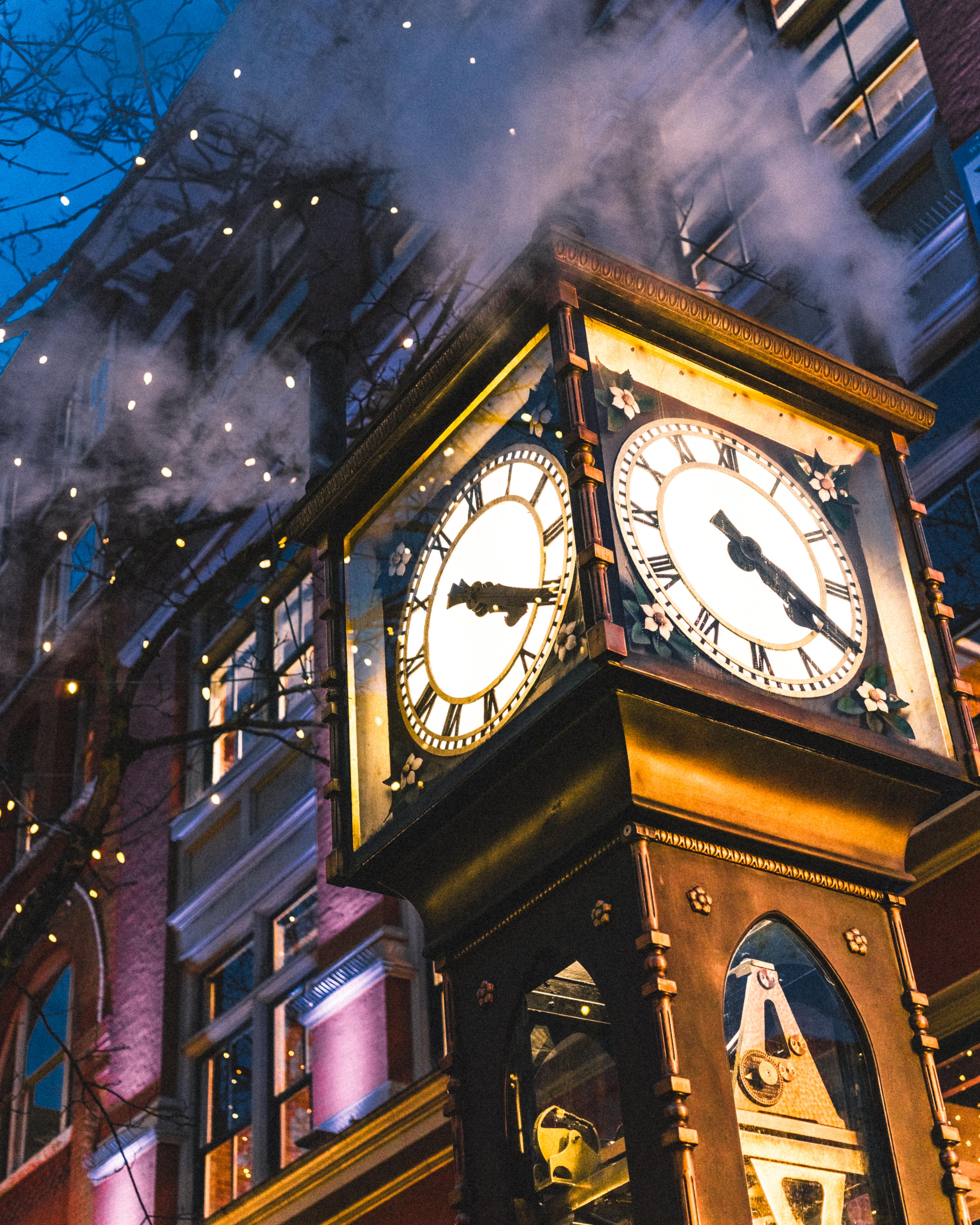 Gastown Steam Clock Vancouver, BC a6000 Sigma 30mm f/2.8 r