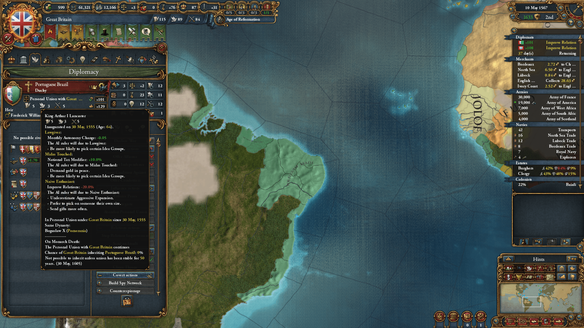 PU with PU's Colonial Nation? eu4