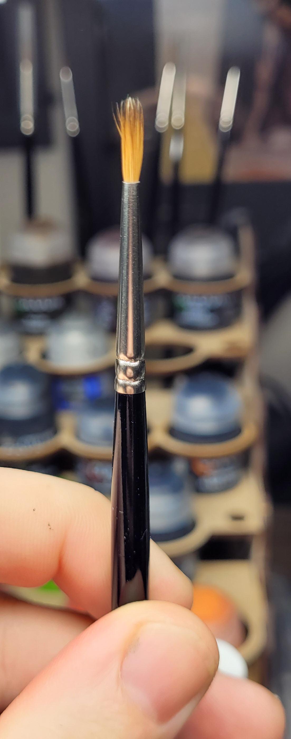 Why is my paint brush doing this? r/Warhammer40k